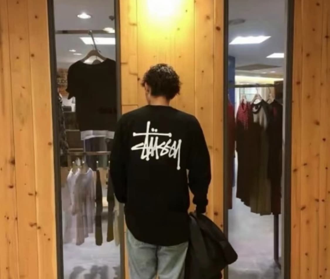 스투시 베이직 롱슬리브 (( 새상품 )) 남녀공용 상품이미지4