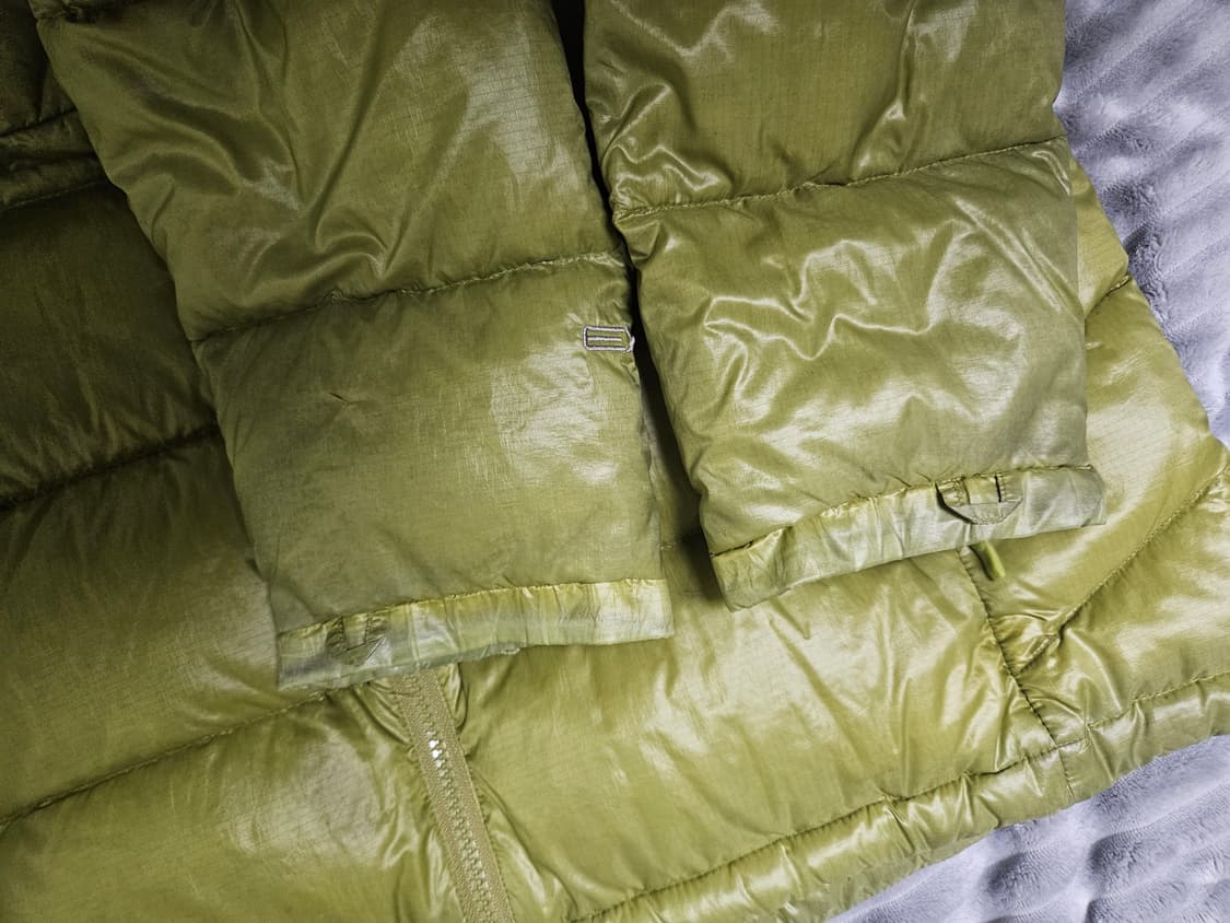 [L] 몽벨 800FP 퍼텍스 논후드 다운 경량 패딩 점퍼 상품이미지6