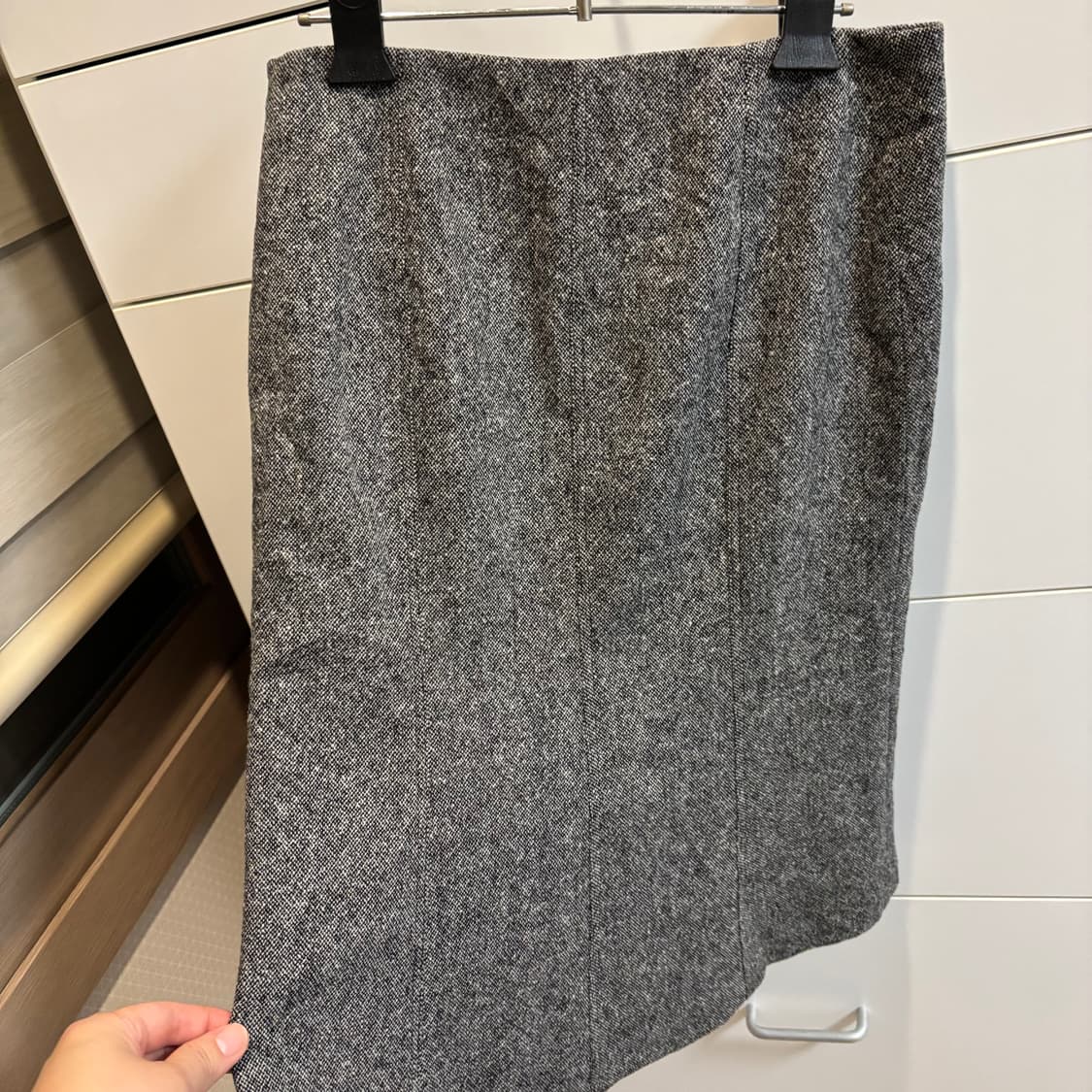 Theory 띠어리 울 보카시 미디 스커트 상품이미지3