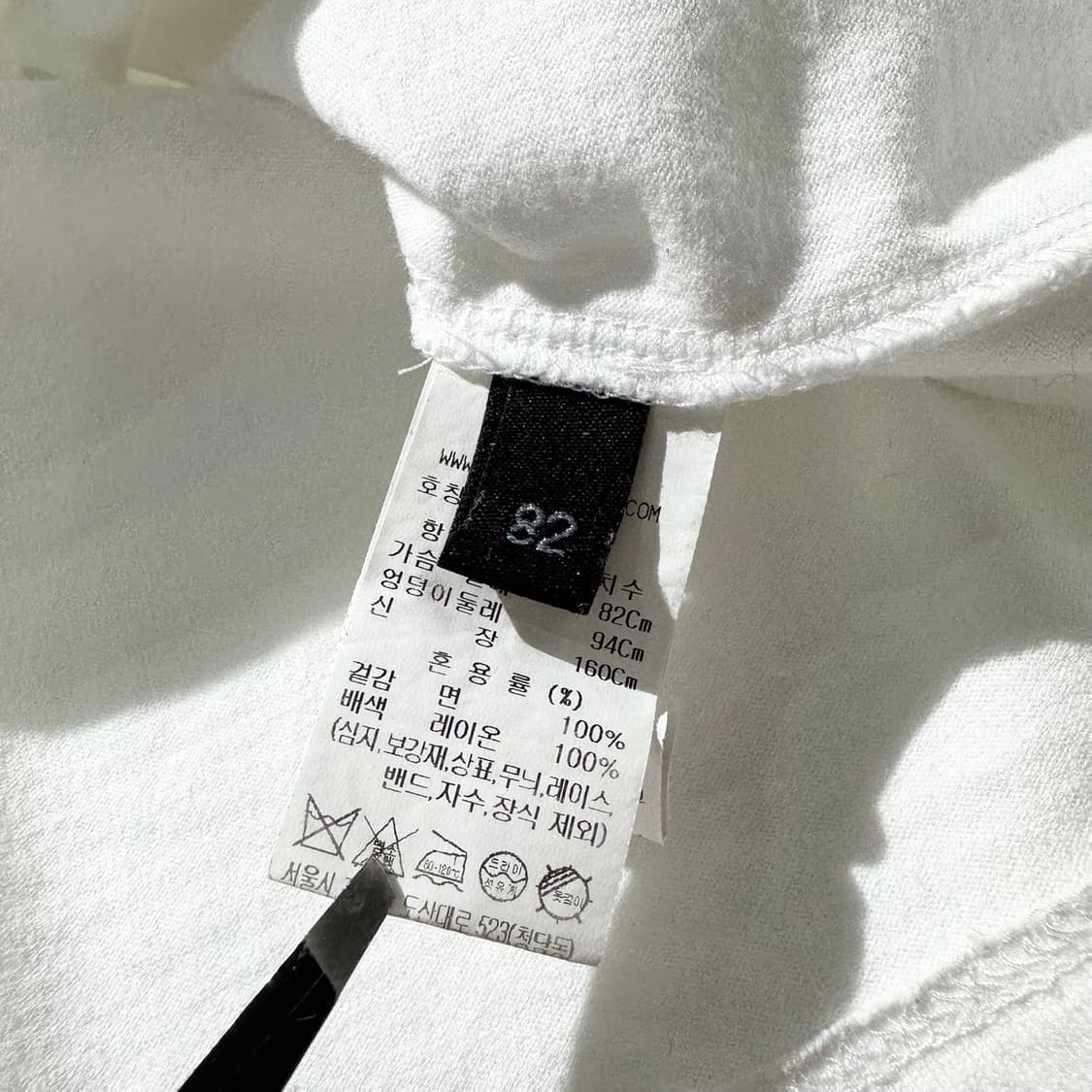 랑방 컬렉션 비딩 프린트 반팔 티셔츠 상품이미지8