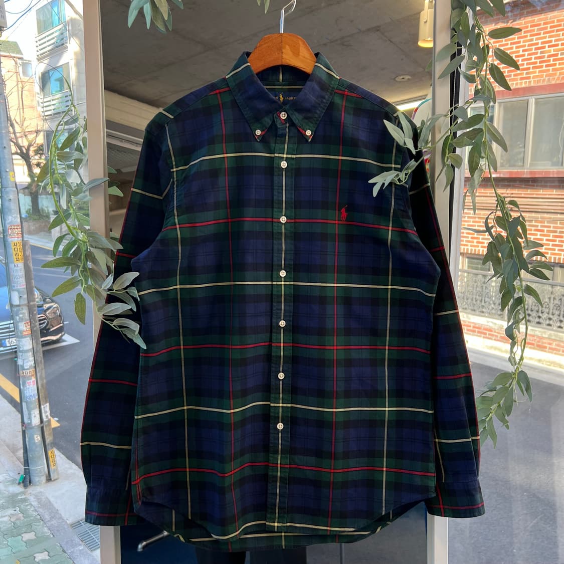 폴로 체크 셔츠  상품이미지2