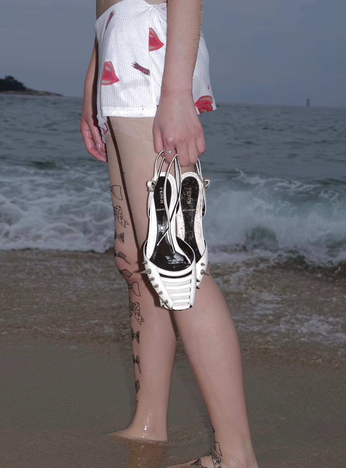 ꍘVintage Fendi Studded Heelꍘ 상품이미지1