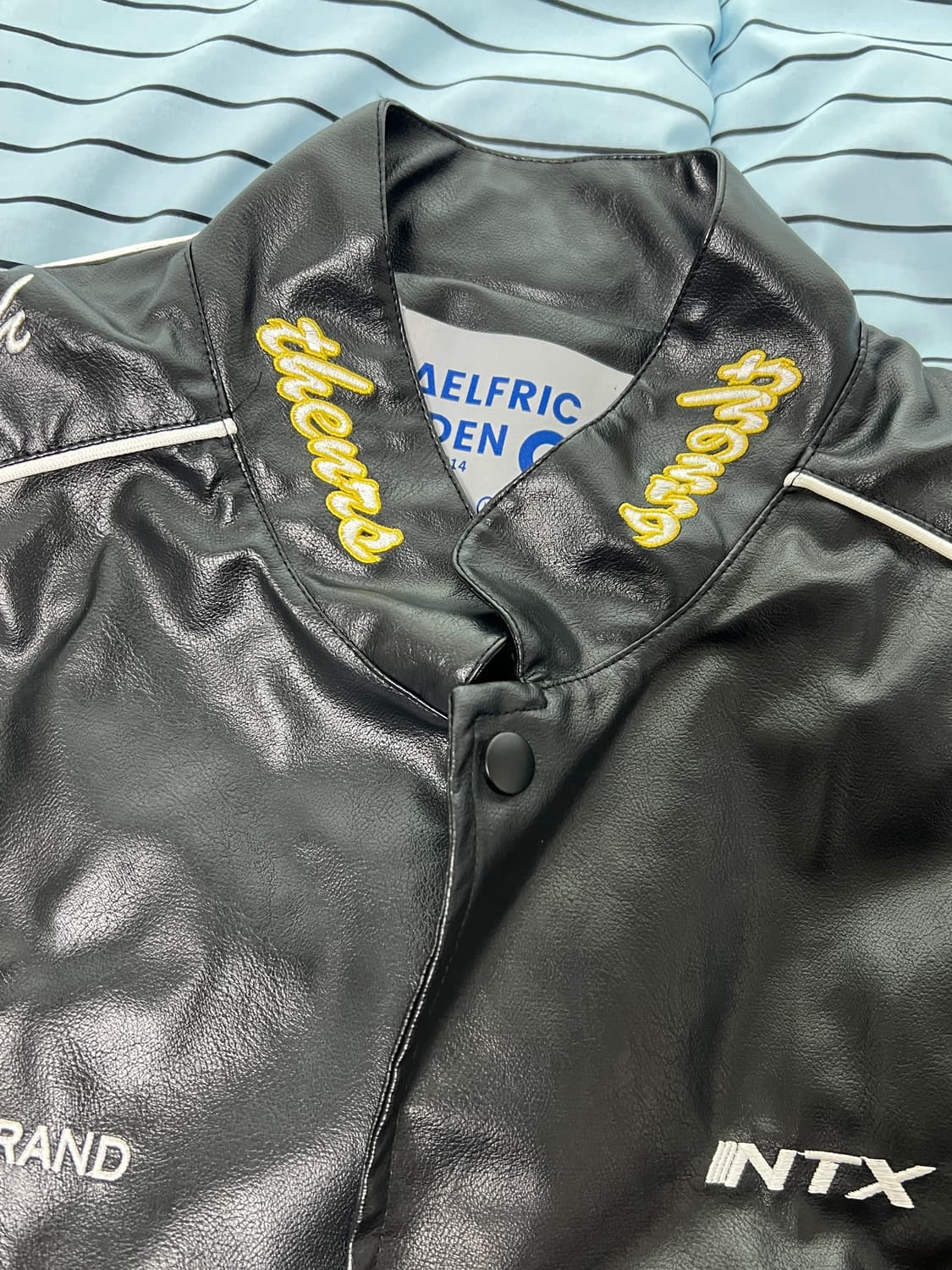 Aelfric Eden 레이싱 가죽 자켓 상품이미지4