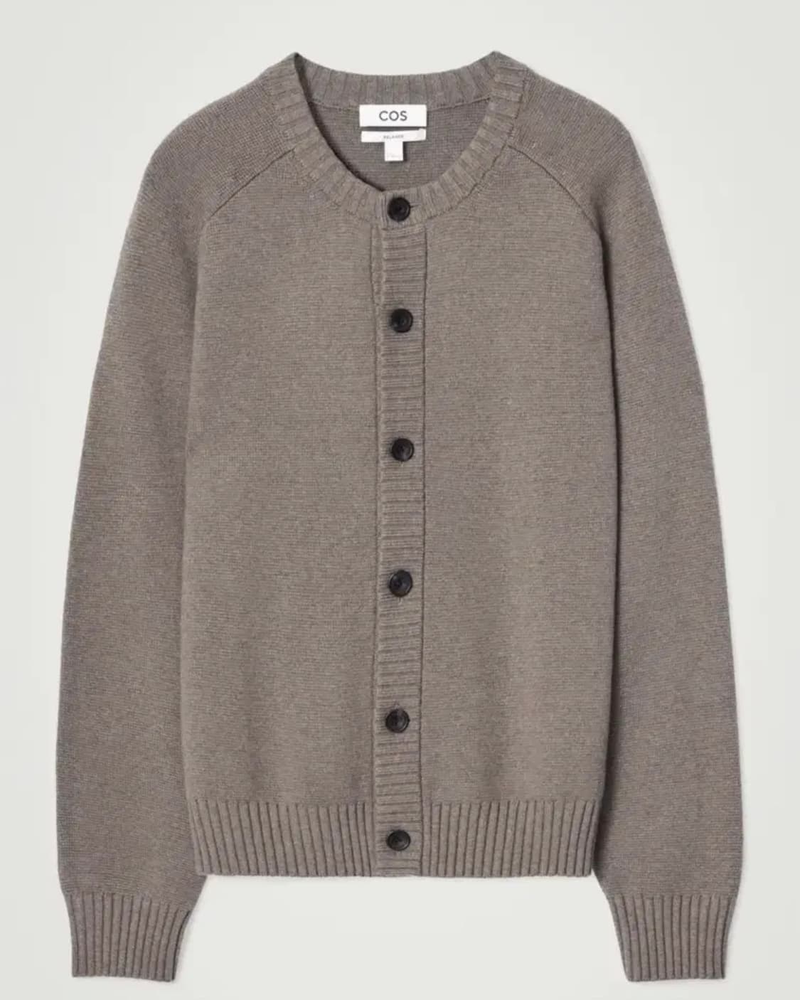 cos 울 블렌드 크루넥 가디건 상품이미지4