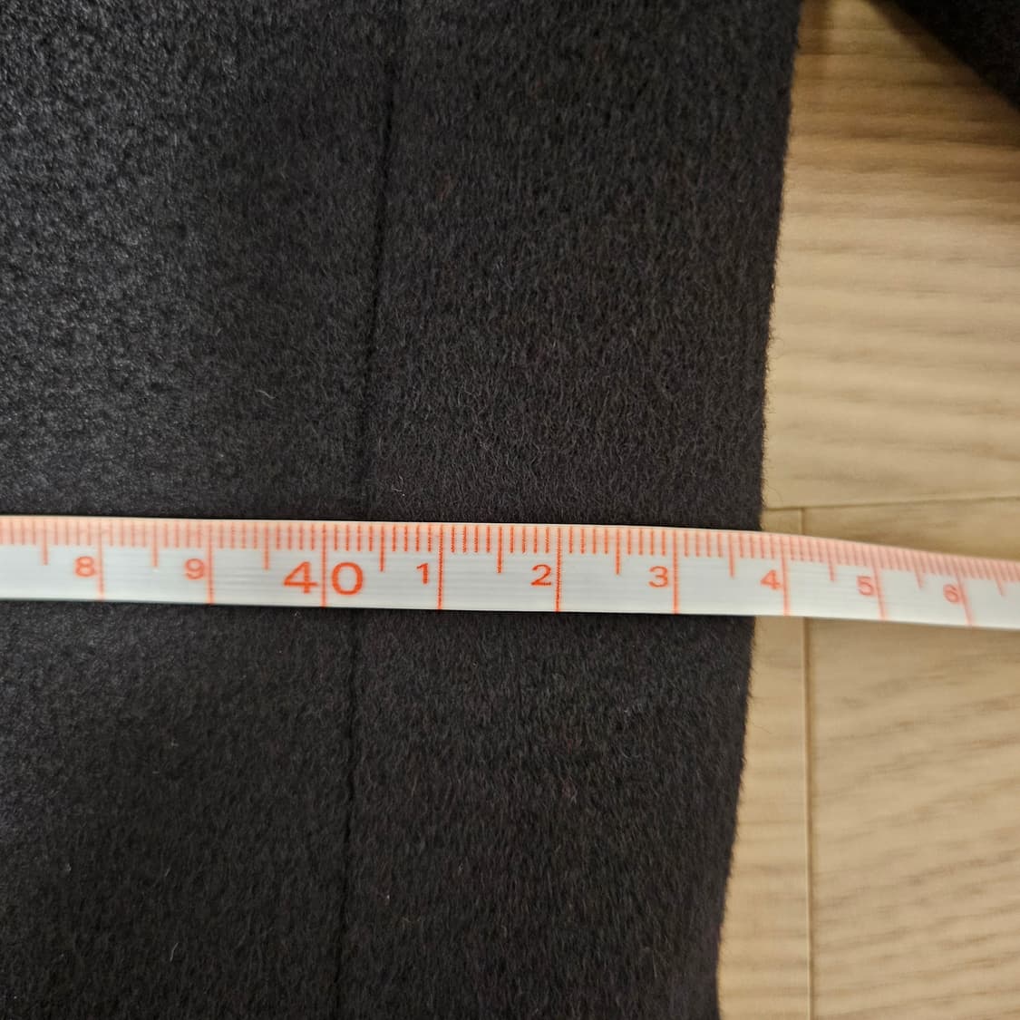 시스템옴므(SYSTEM) 슬림 더블코트 블랙 상품이미지8