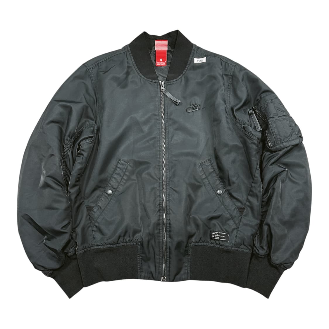 ✨ (바배) 나이키 블랙 봄버 자켓 상품이미지1