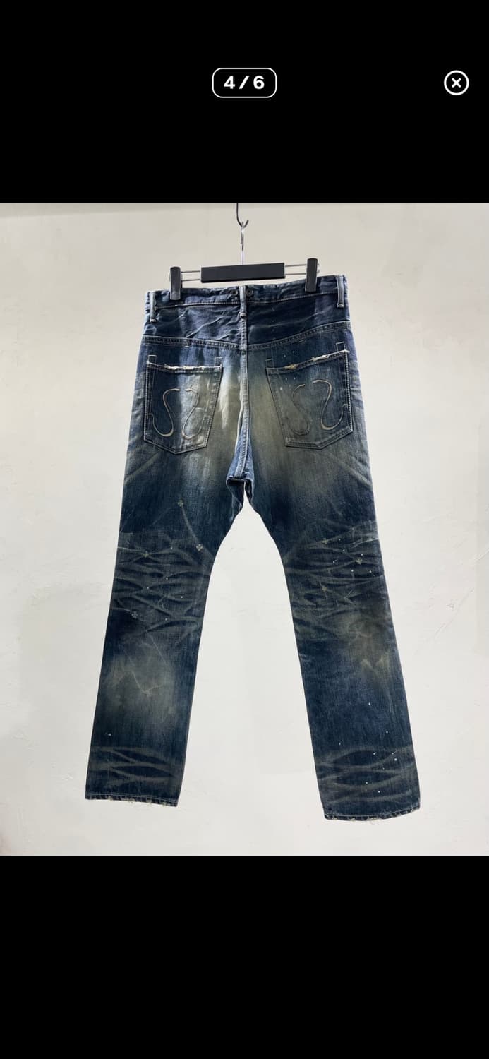 CIVARIZE oil washed denim pants 상품이미지2