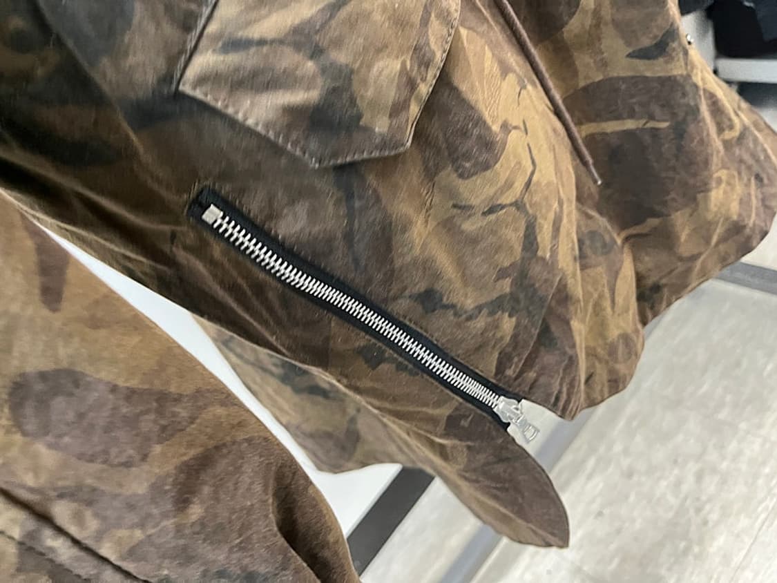 100-105) 리프리젠트 왁스 카모 야상자켓 상품이미지7