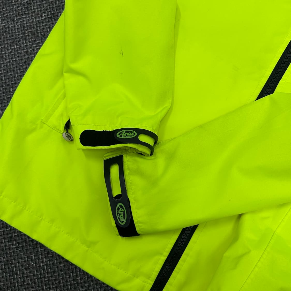 아라이 구형 형광 바람막이 점퍼 M 상품이미지10