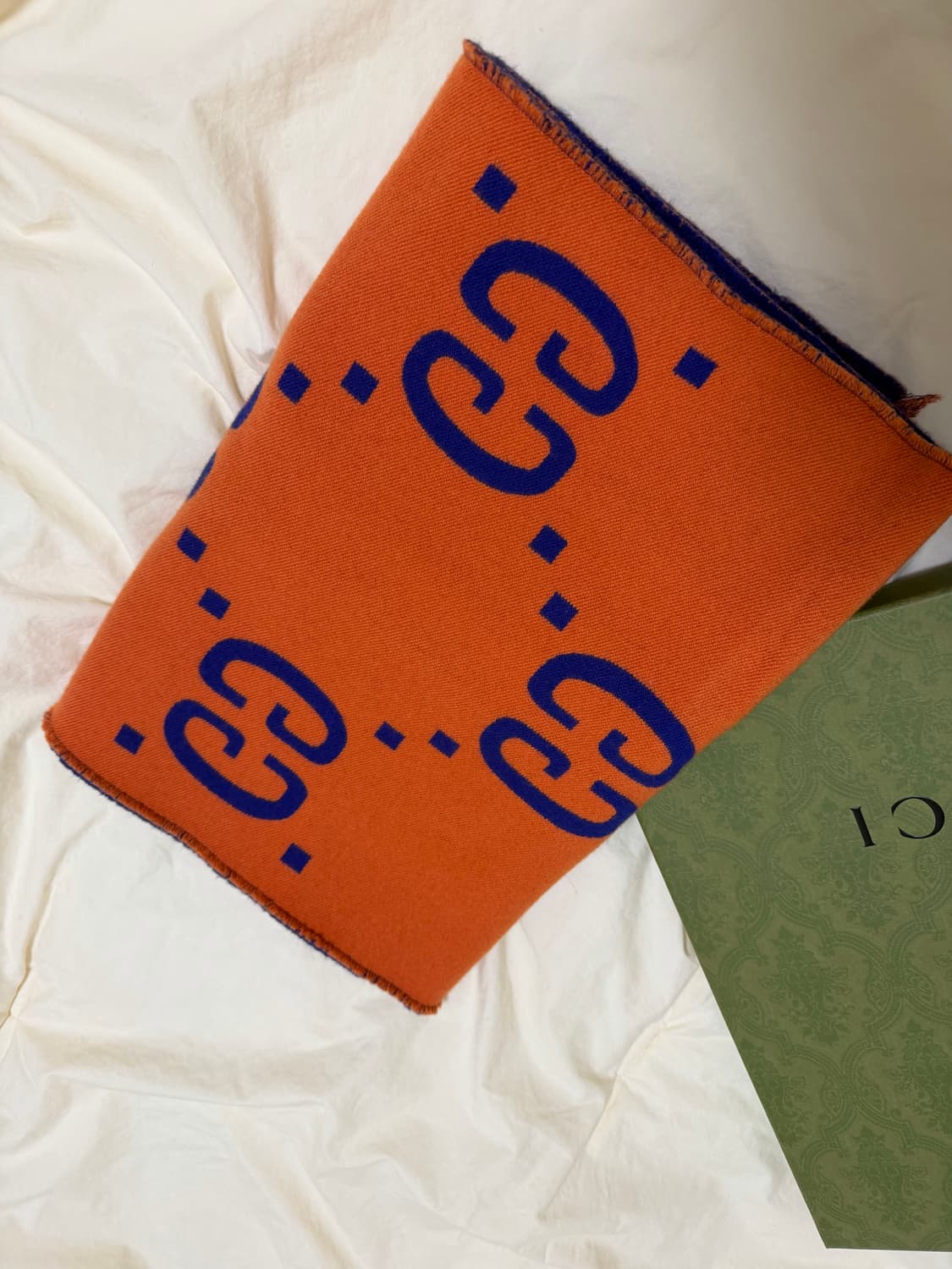 구찌 목도리 머플러 (2회착용) 상품이미지4