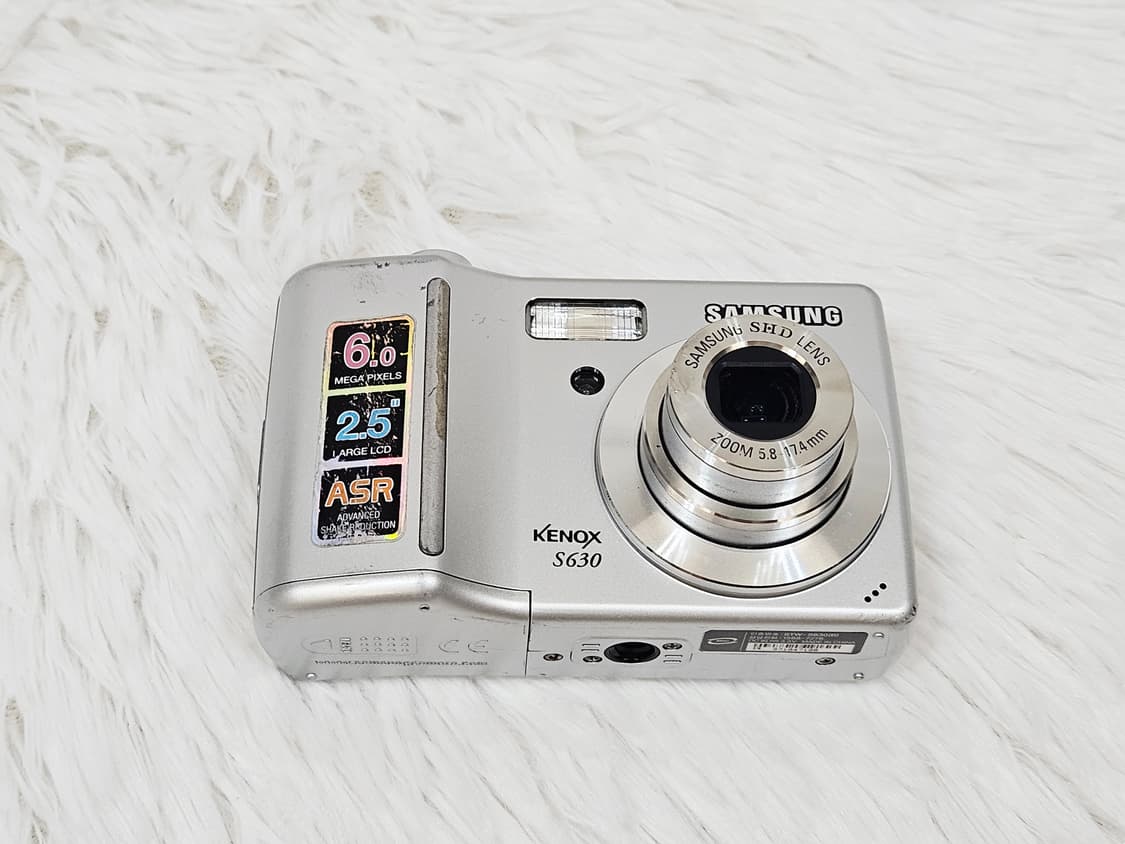 [고장품/부품용] 삼성 케녹스(KENOX) S630 빈티지 디카 판매 상품이미지8