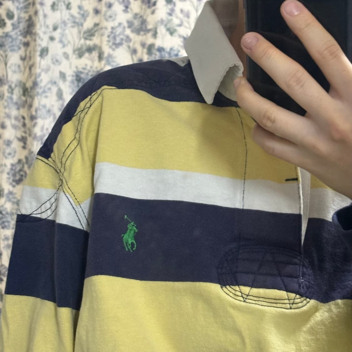 폴로 랄프로렌 크롭 럭비티 상품이미지6