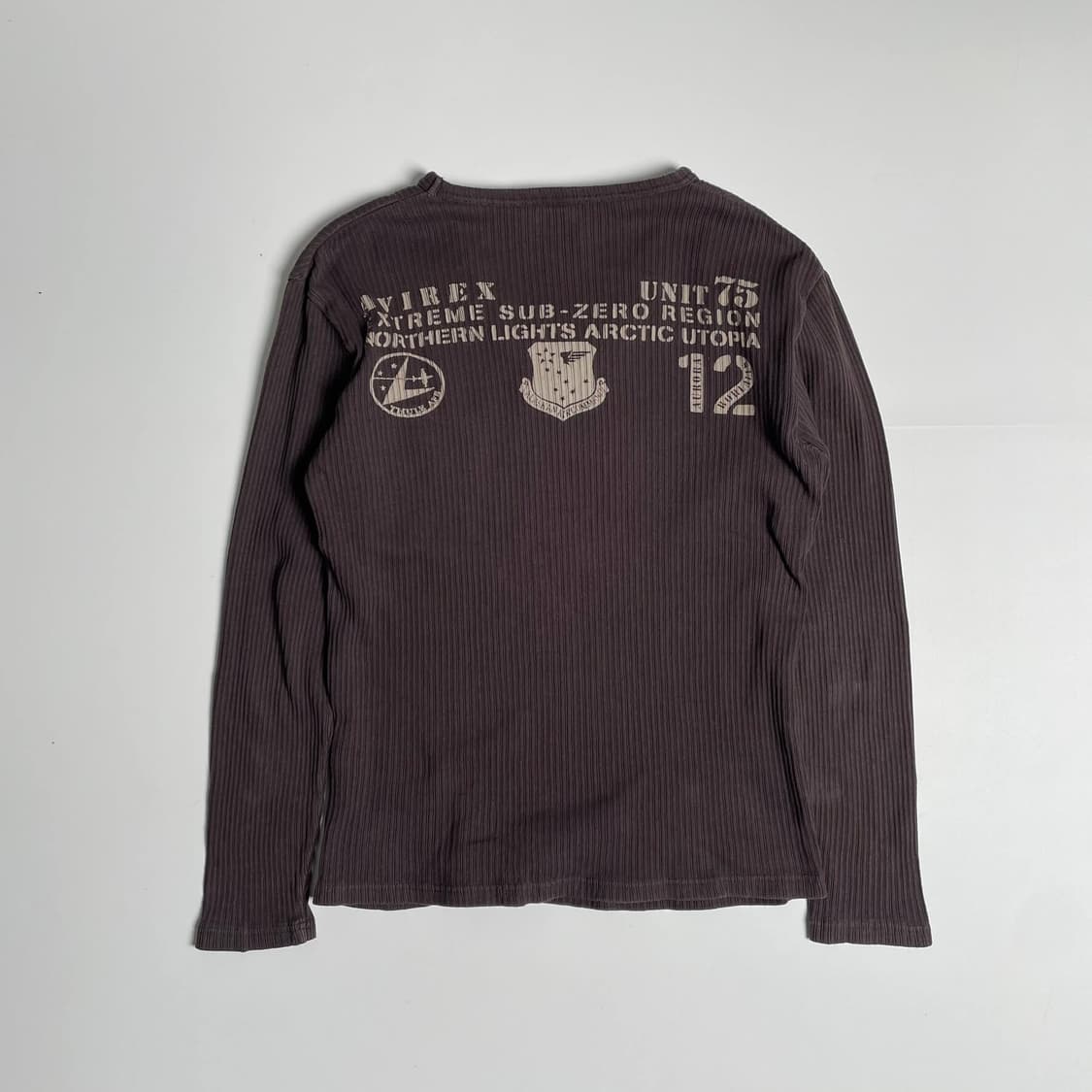 아비렉스 레터링 롱 슬리브 상품이미지4