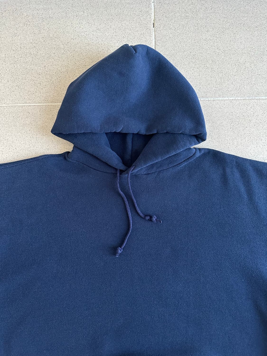 90s 빈티지 러셀 후드 네이비 XL 상품이미지3