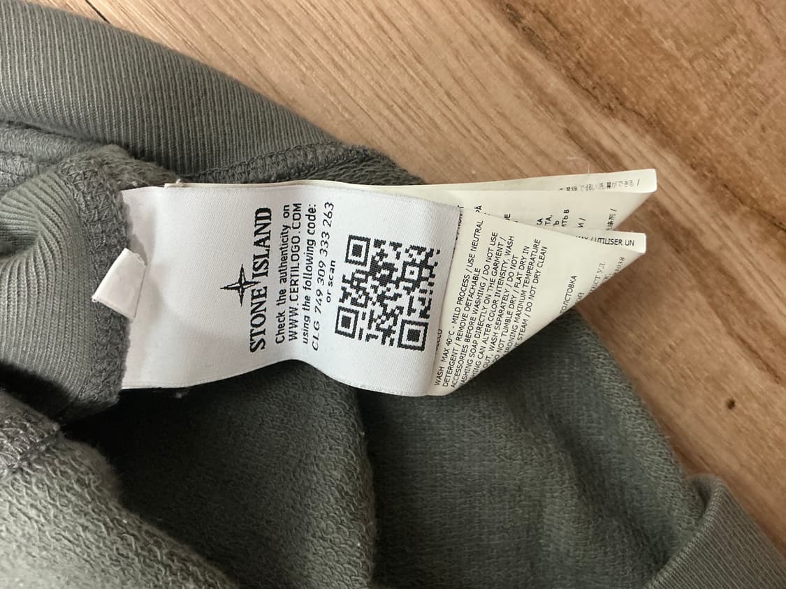 (s)스톤아일랜드 차콜 맨투맨  상품이미지4