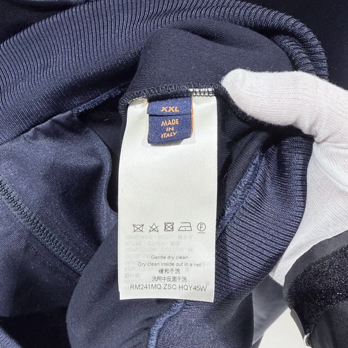 2XL / 루이비통 모노그램 네이비 트랙 져지 자켓 상품이미지5