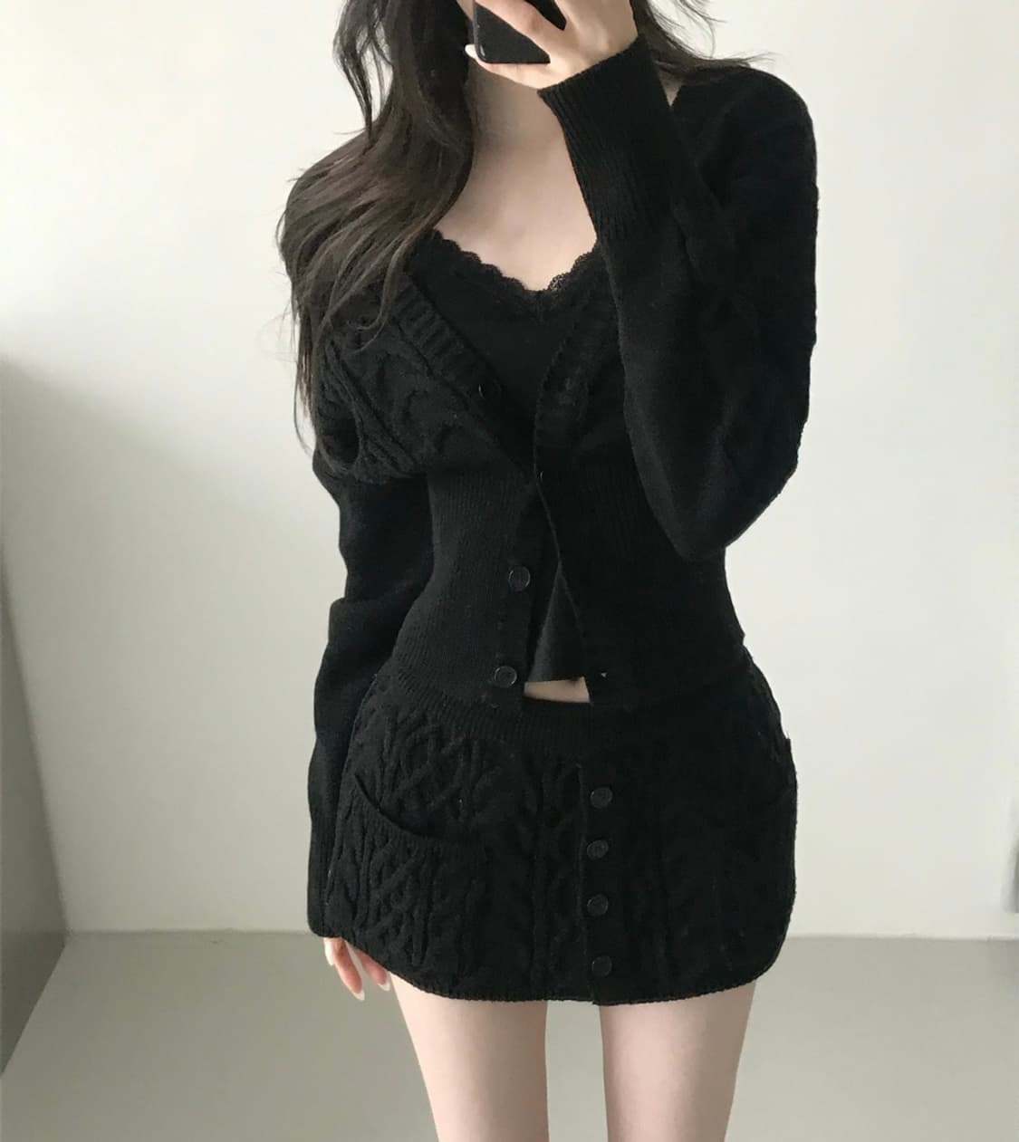 힐다 고희 니트 셋업  상품이미지1