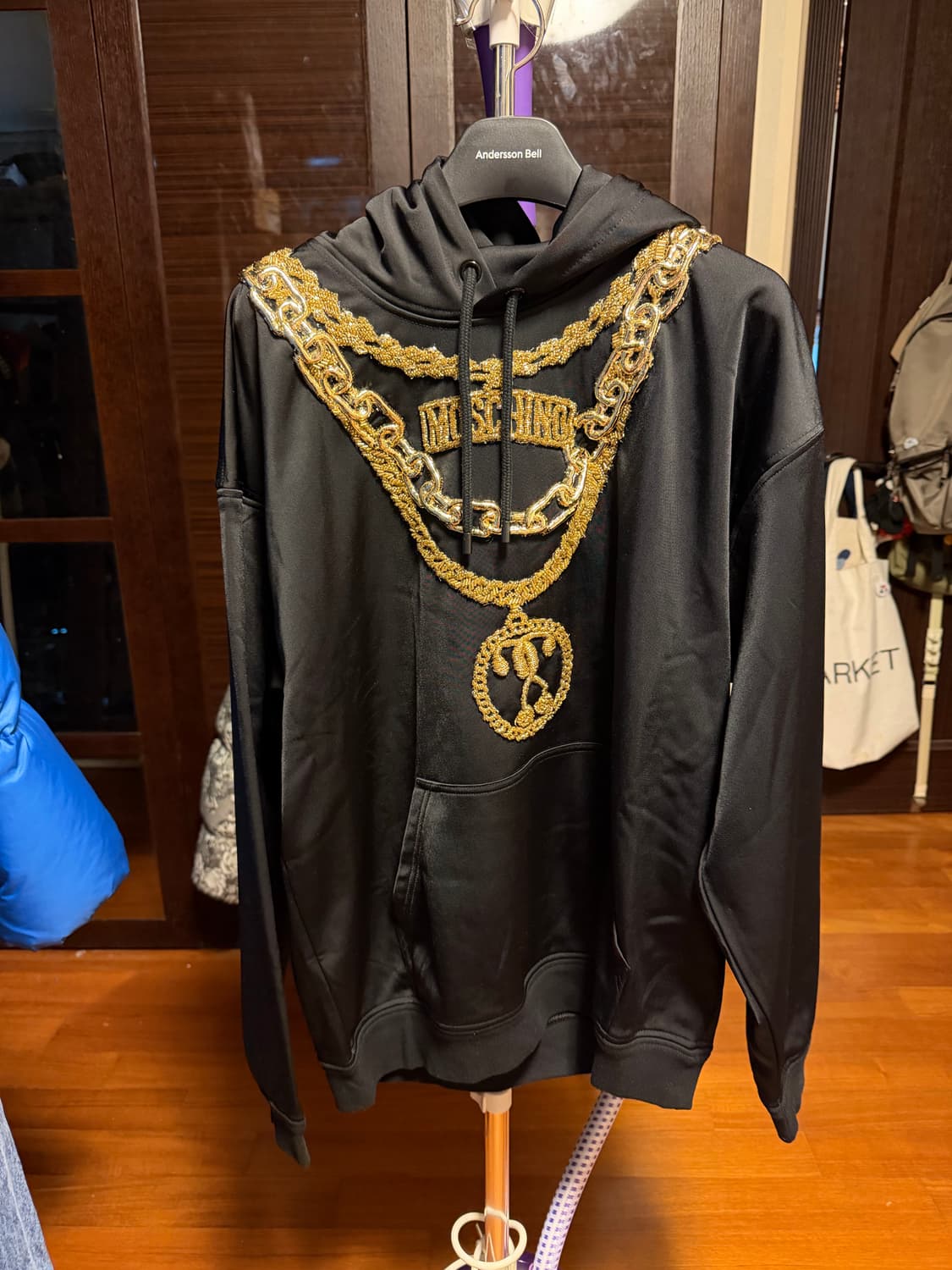 [남성M]모스키노 H&M 콜라보레이션 후드티 상품이미지1