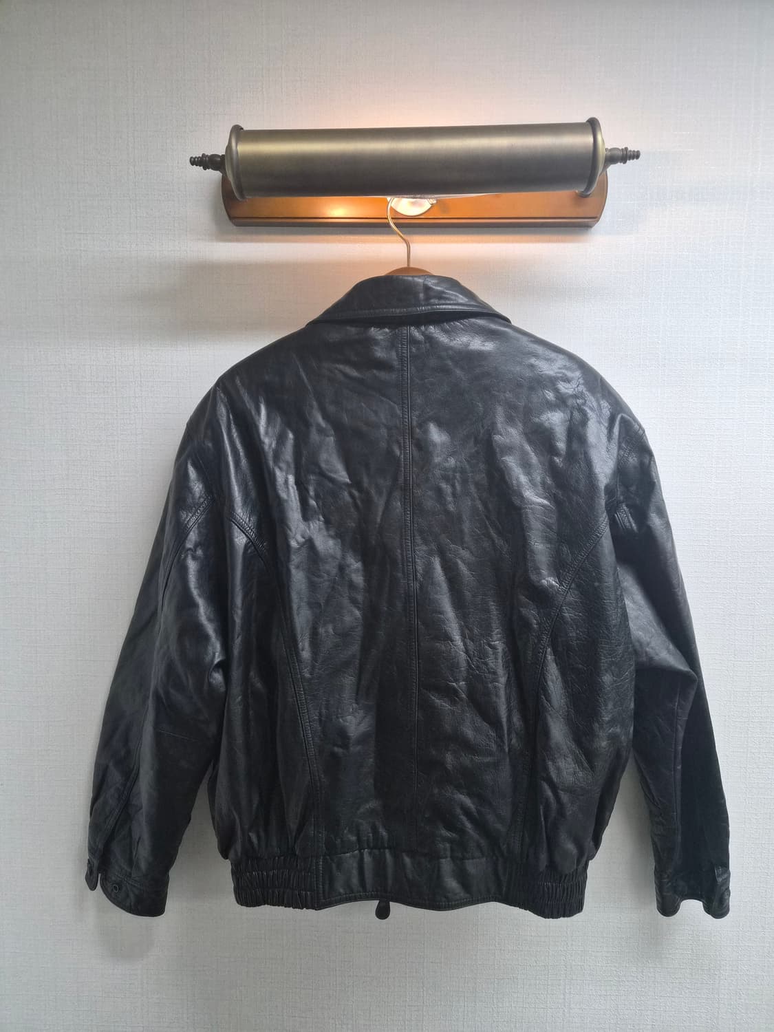 100) 런던포그 빈티지 레더 자켓 팝니다 01 상품이미지2