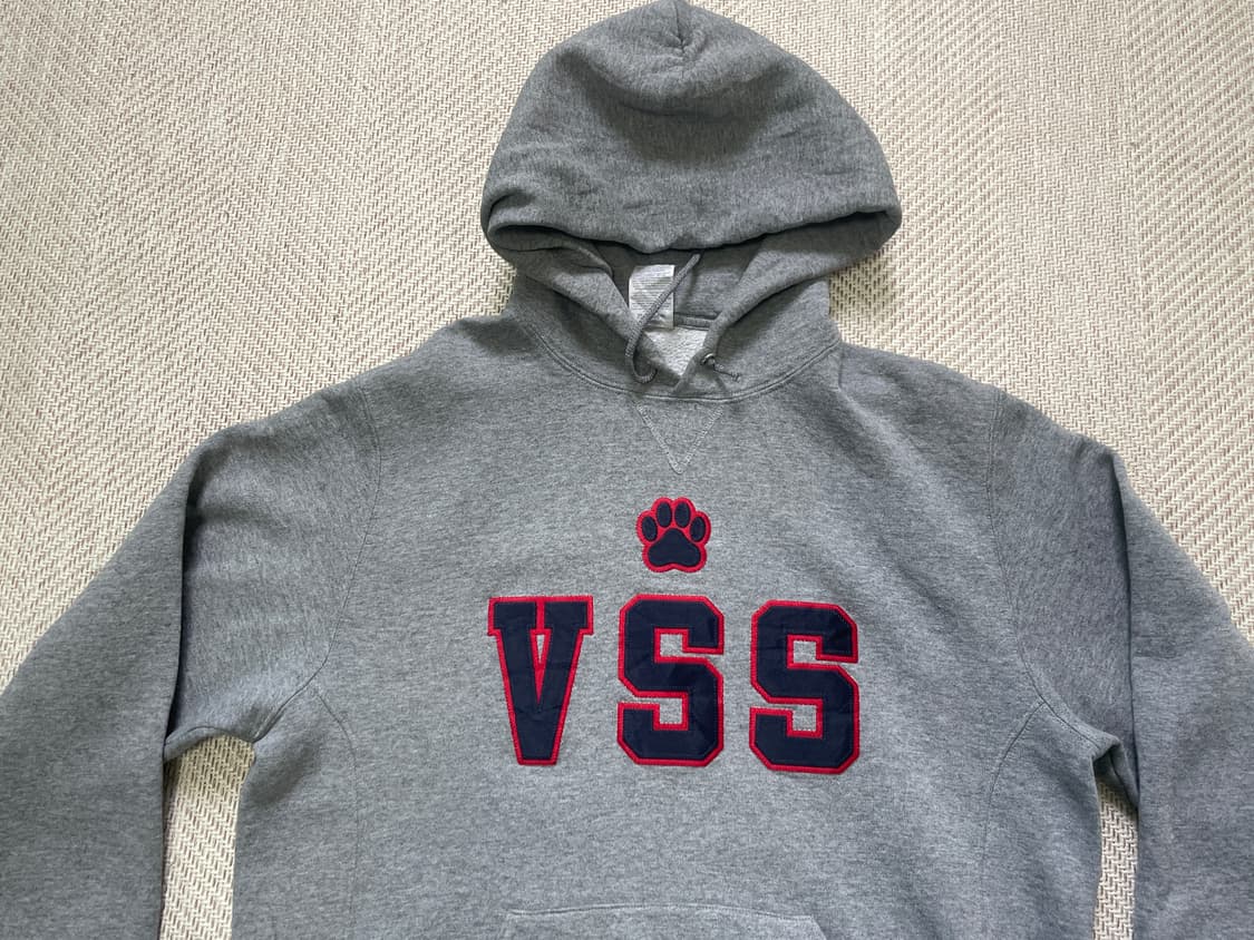 러셀 50/50 VSS 그레이 후드스웻 J04160 상품이미지2