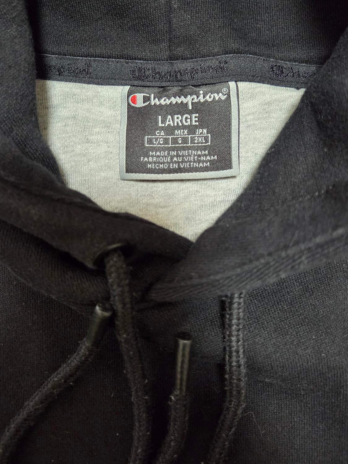 챔피온 레터링 풀오버 후드 상품이미지8