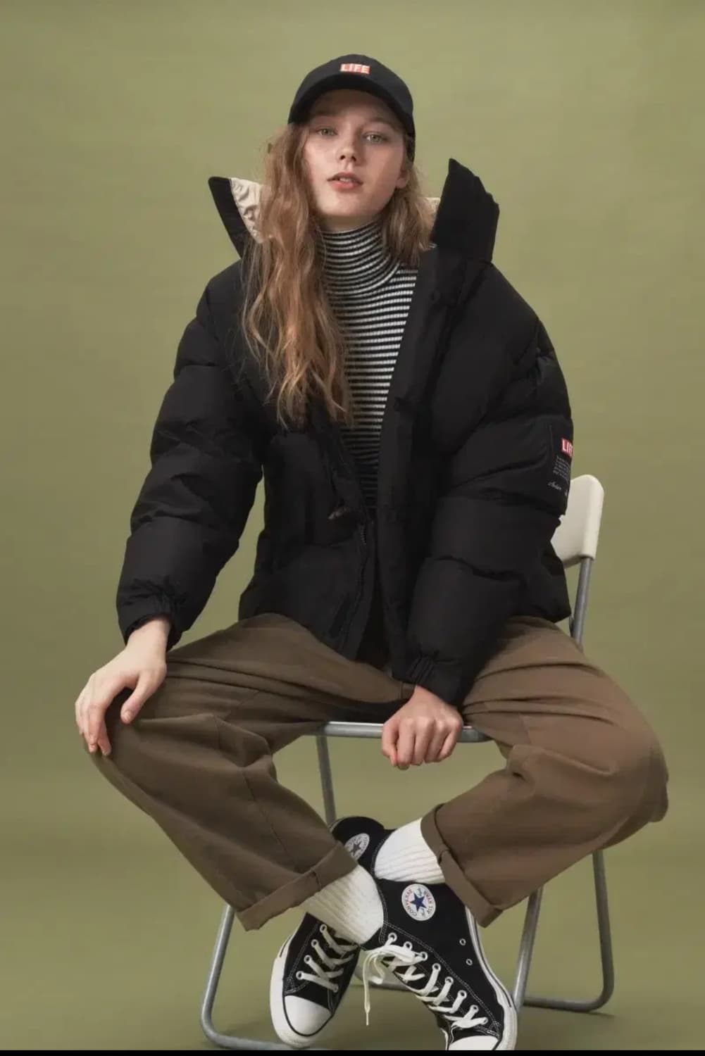 라이프 아카이브 더플 다운 숏패딩 상품이미지2