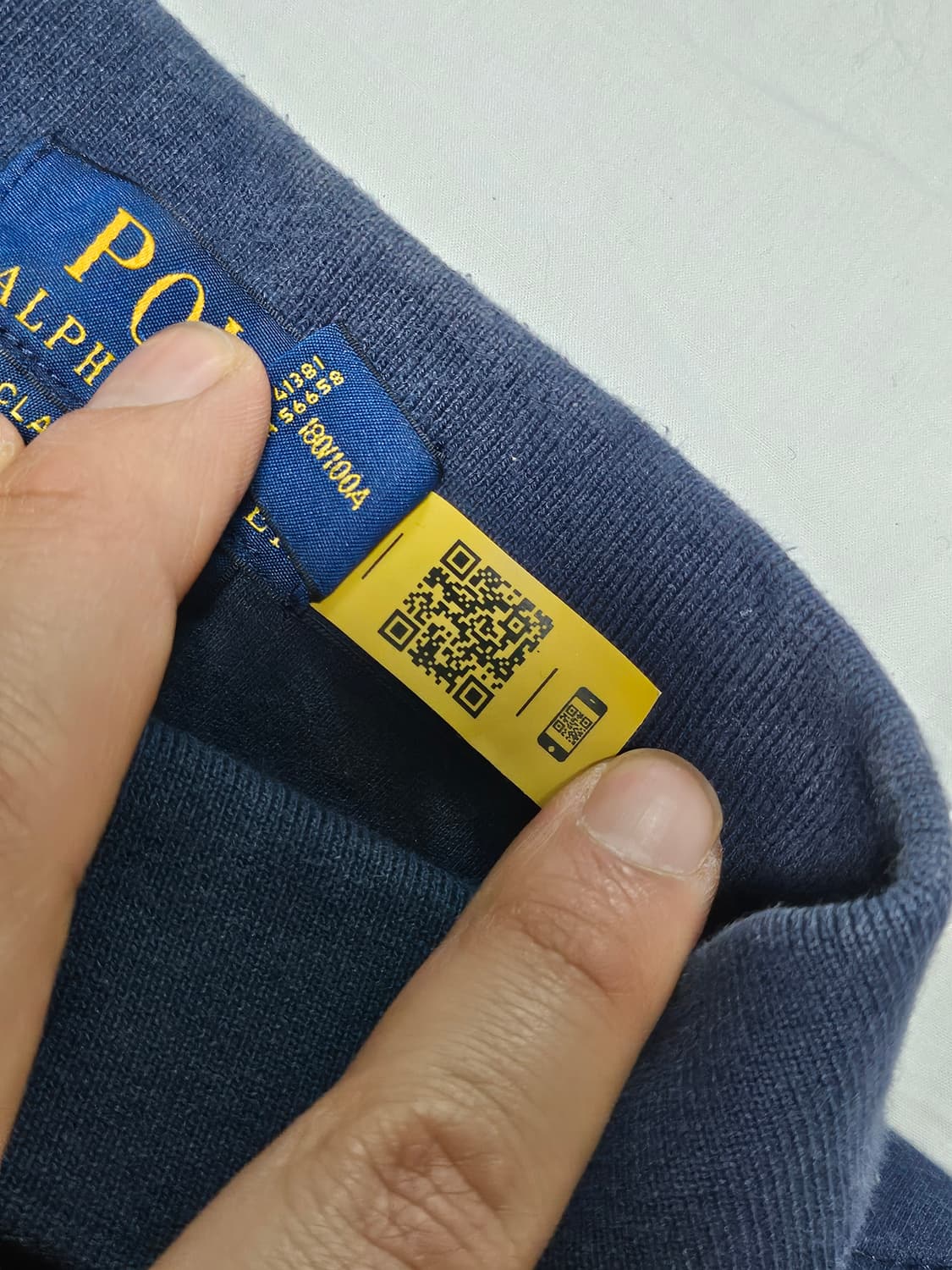 폴로랄프로렌 네이비 pk티 카라티 L 상품이미지3