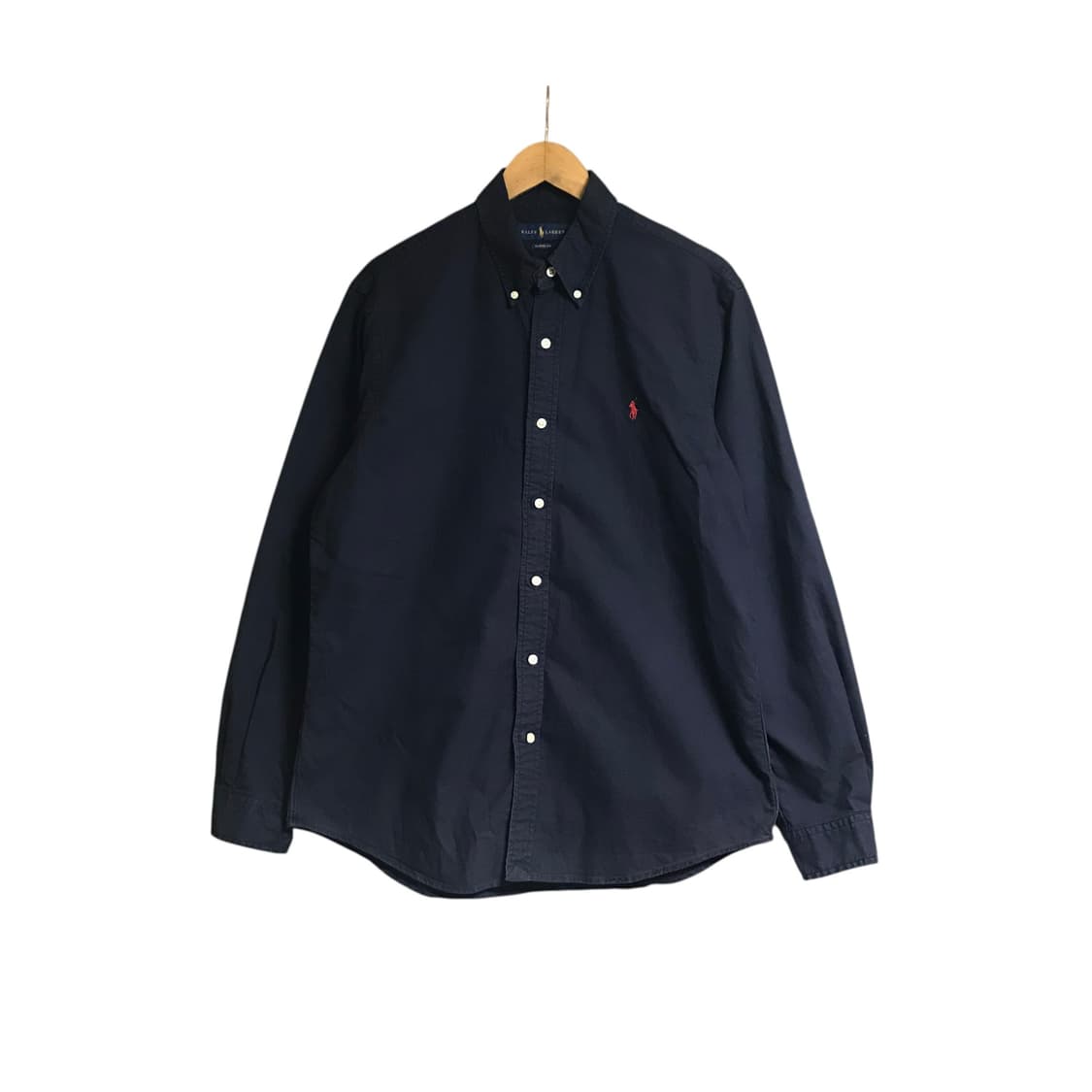 폴로 랄프로렌 네이비 단색셔츠 상품이미지2