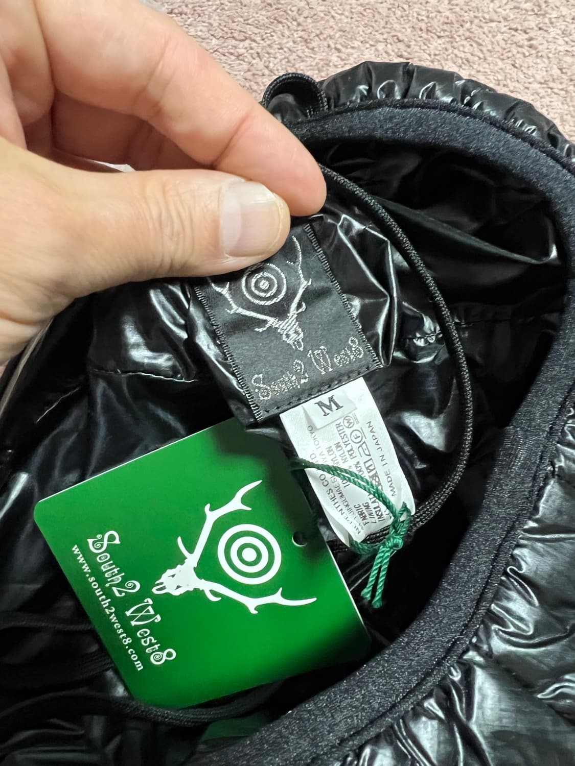 사우스2웨스트8 남이서팔 패딩모자 (새상품) 상품이미지5