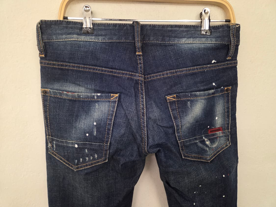 디스퀘어드2 페인팅 워싱 청바지 46 상품이미지5