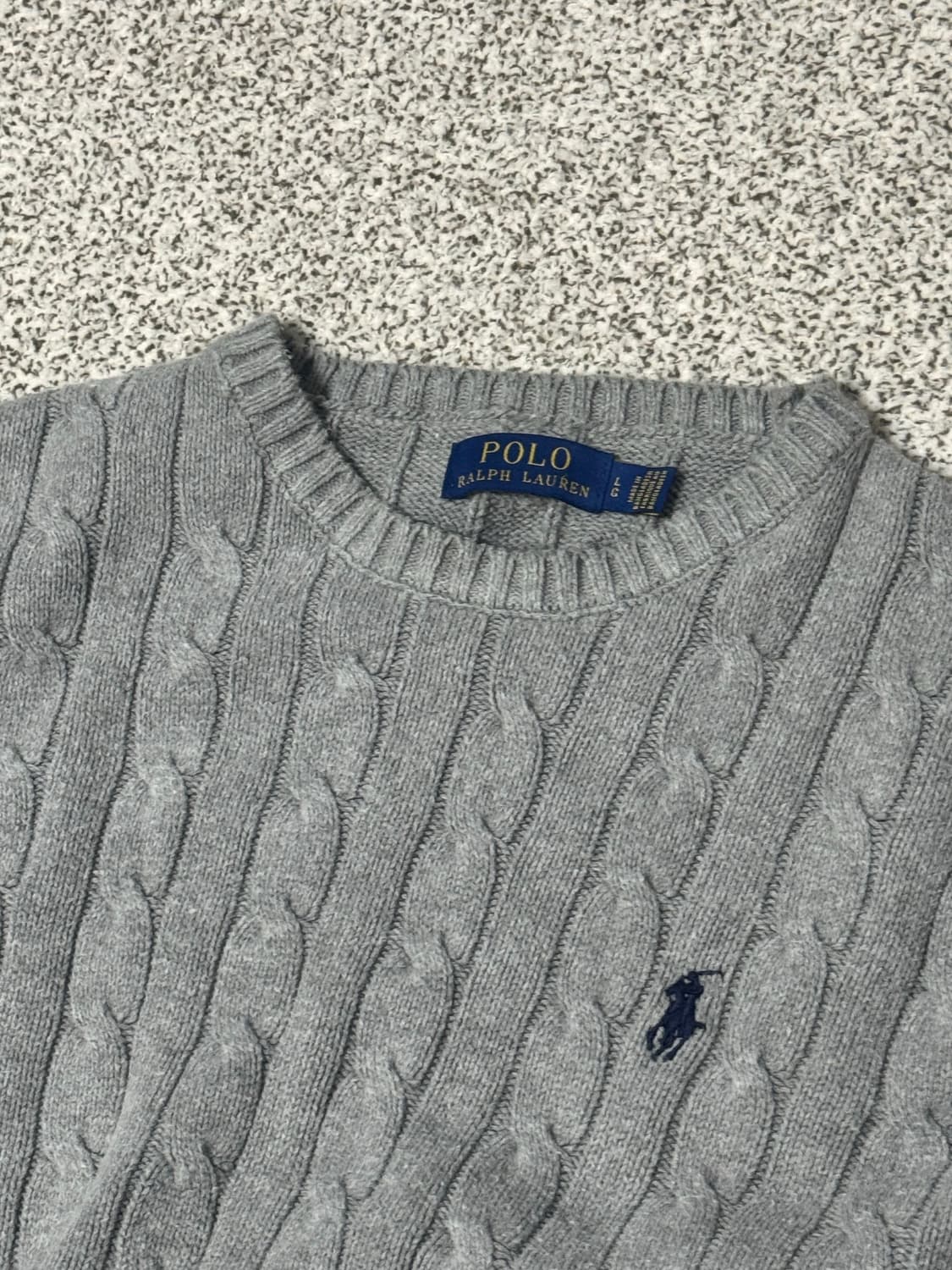 폴로 랄프 로렌 꽈베기 니트 상품이미지5