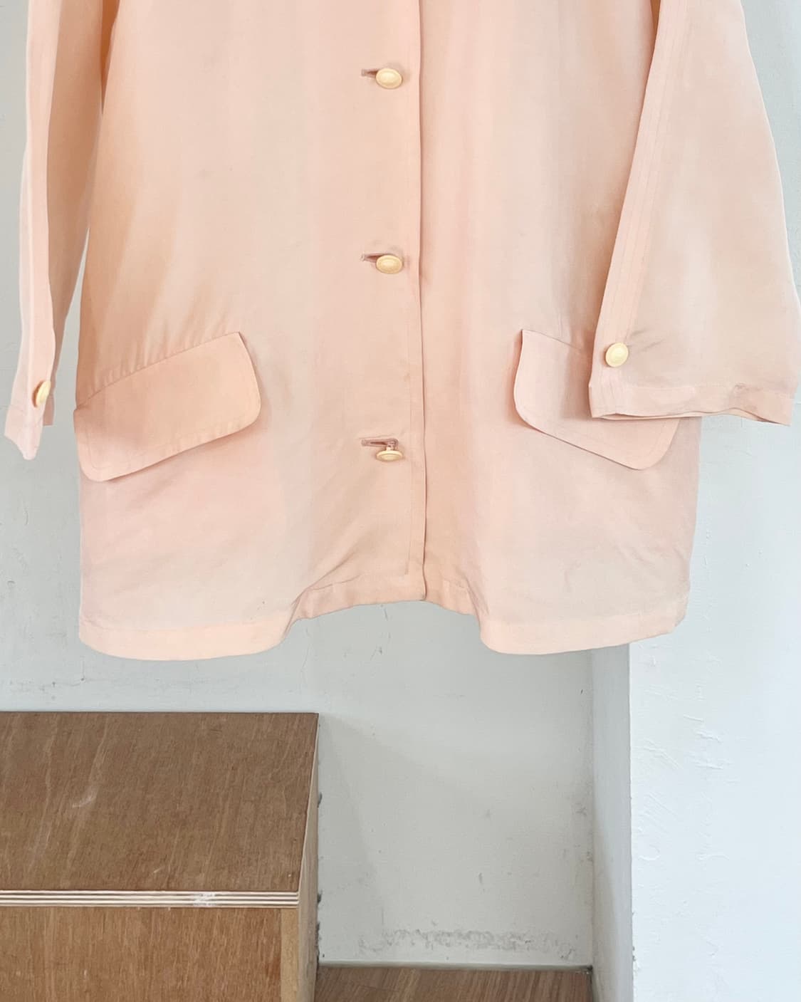 베르사체 라이트 세타 핑크 블레이저 상품이미지5