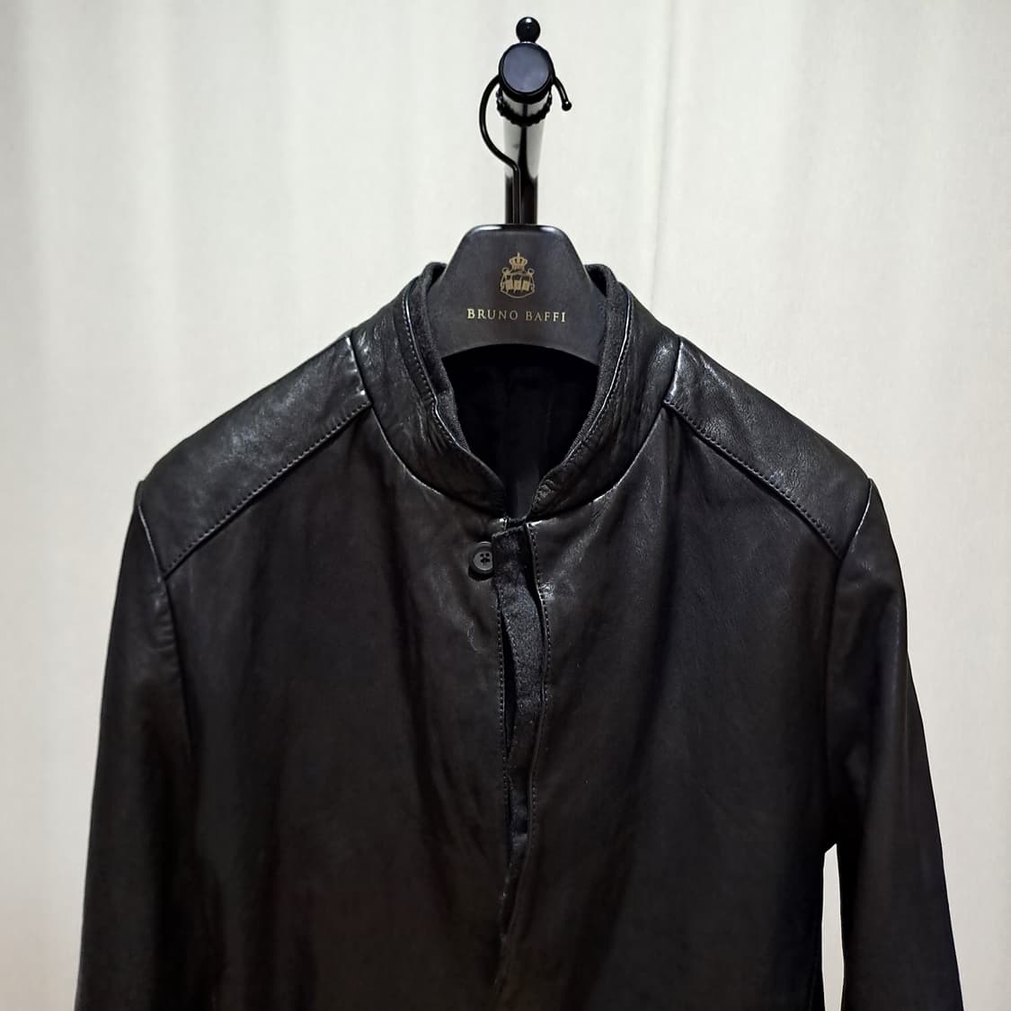 (택포) 레노마 양가죽 블랙자켓 100-105 A896 상품이미지2