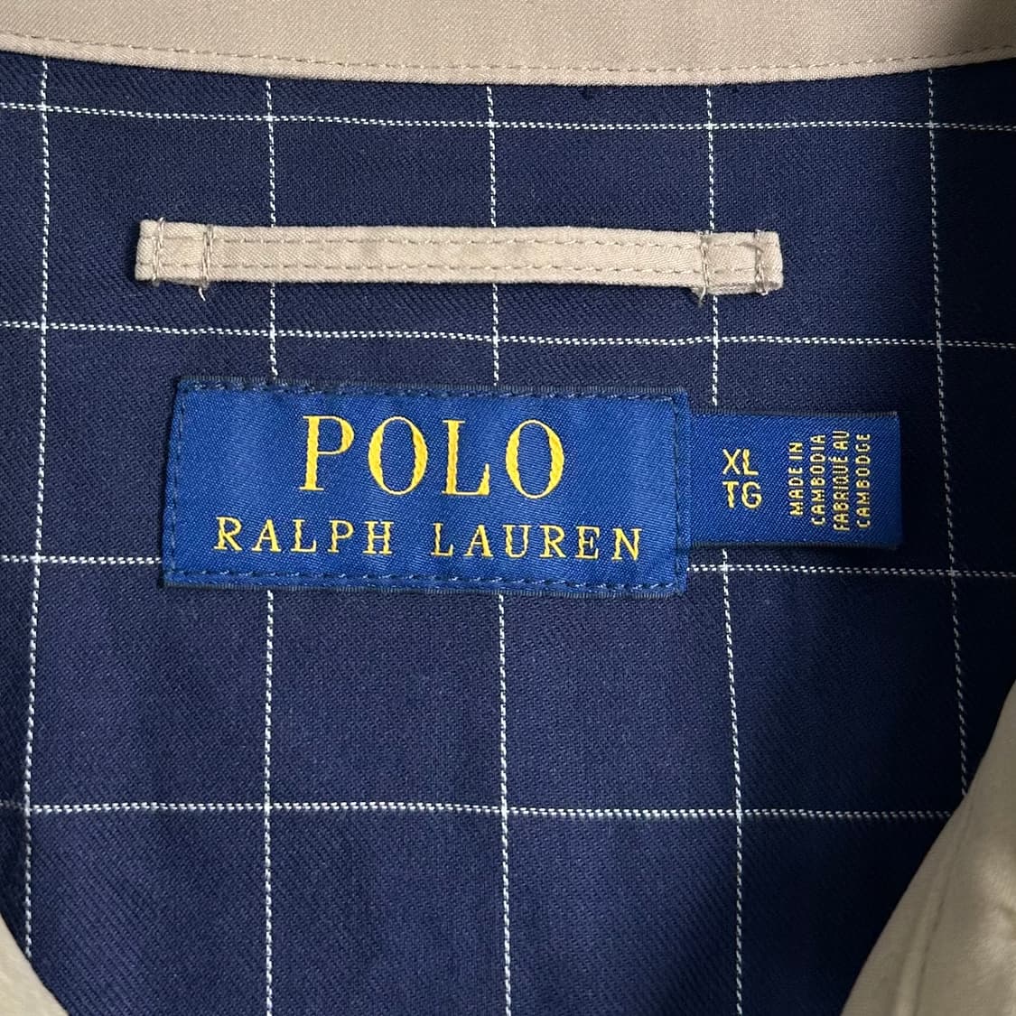 폴로 랄프로렌 베이지 바이스윙 폴리쉘 자켓 상품이미지7