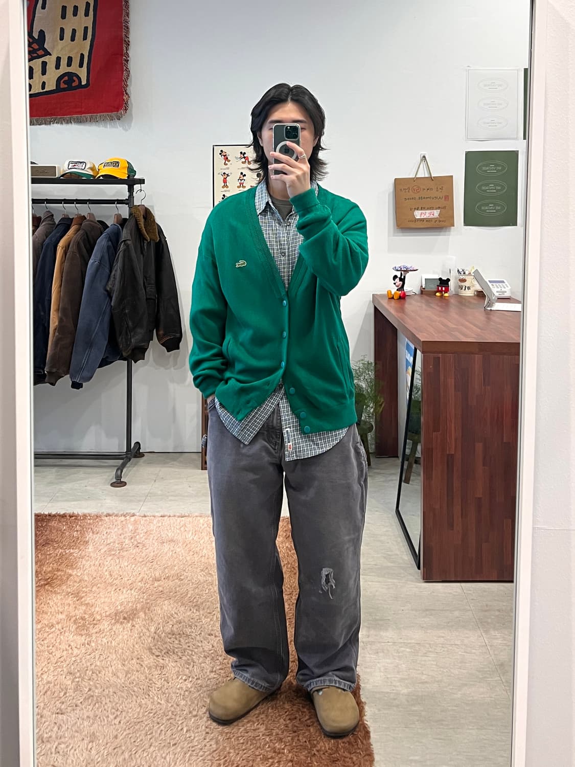 90s Lacoste 라코스테 가디건 (made in Spain) 상품이미지2