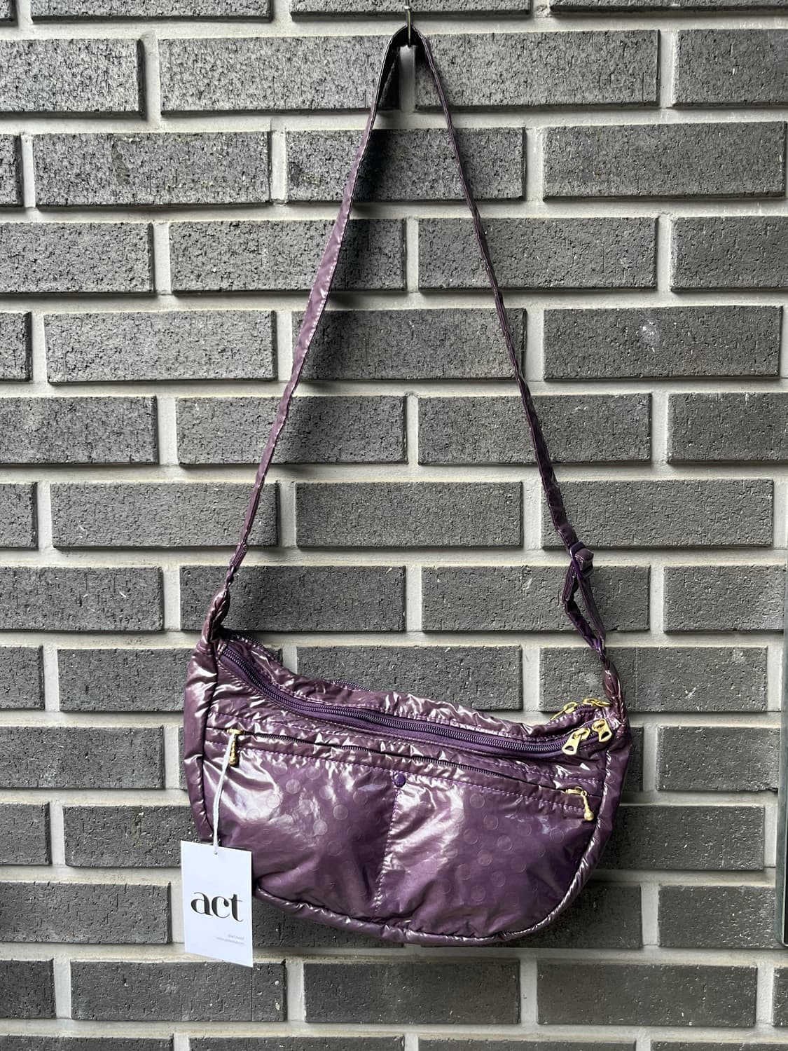 Porter 포터 도트 호보백 퍼플 상품이미지5