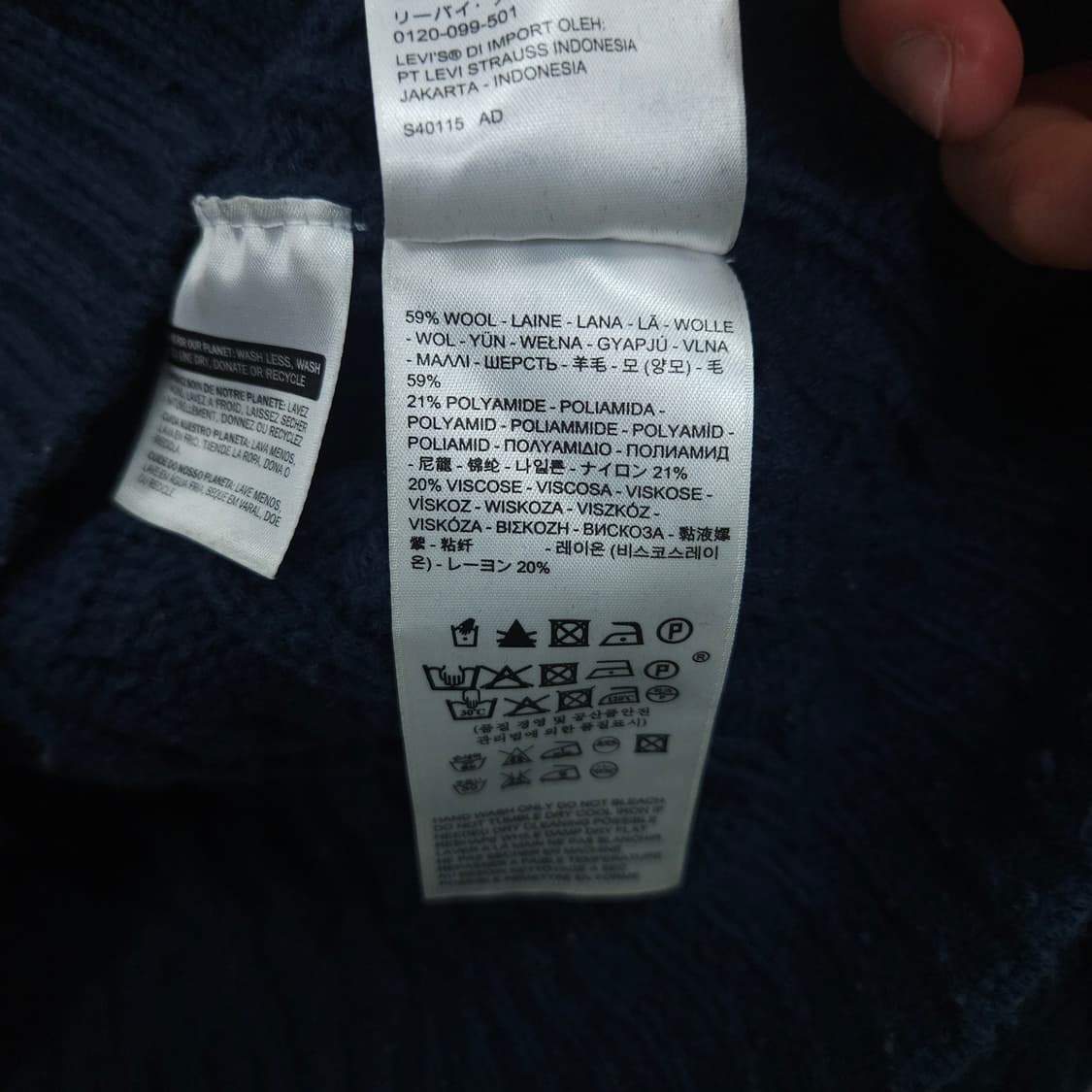 리바이스 노르딕 페어아일 니트 m 상품이미지6