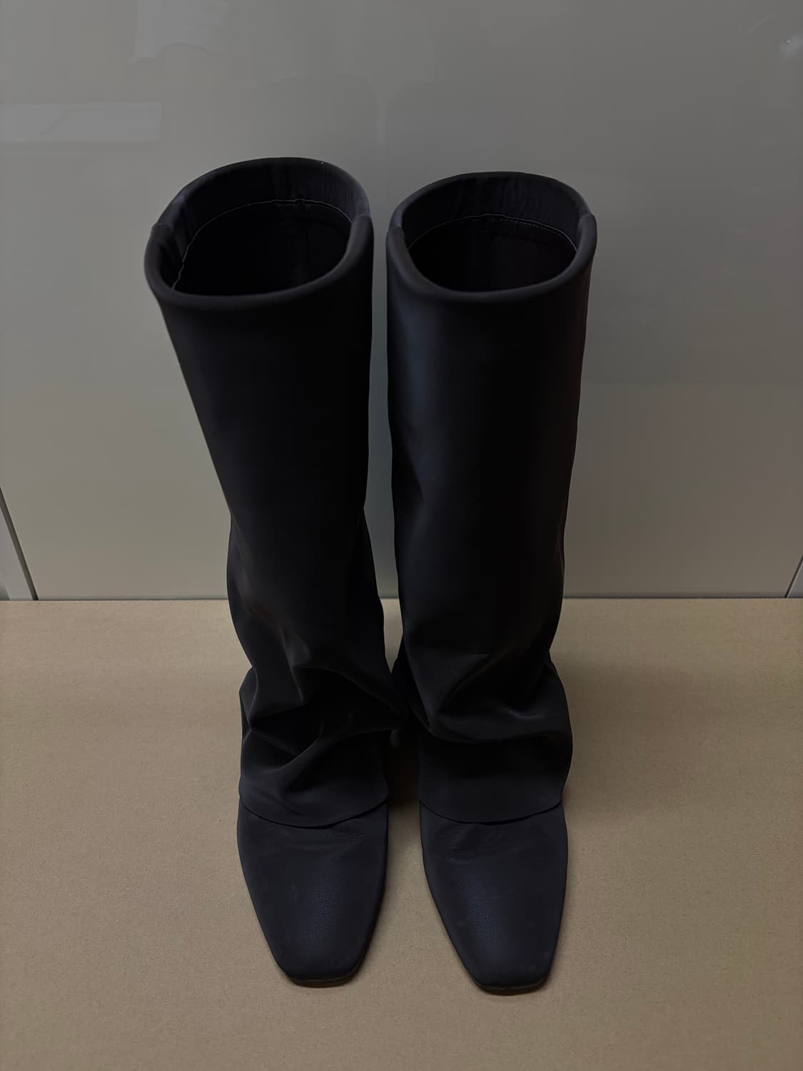 쓰리투에이티 링클 레더 부츠(Dark Brown) 상품이미지1