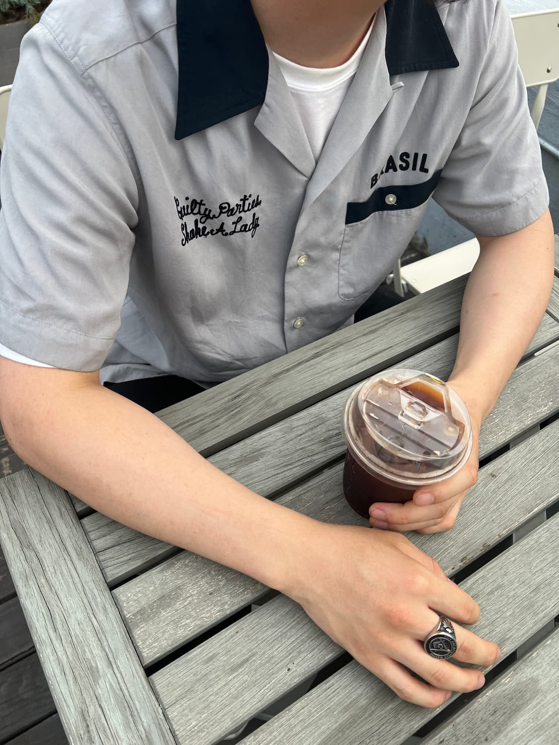 볼드 라운드 반지 상품이미지4