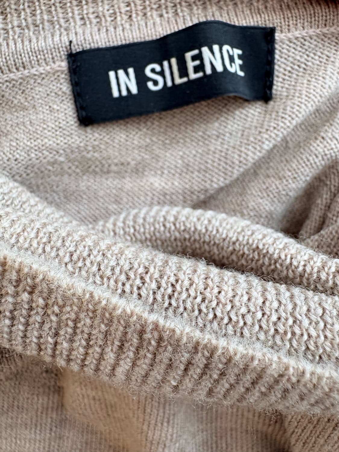 인사일런스, INSILENCE 메리노 울 터틀넥, L 상품이미지4