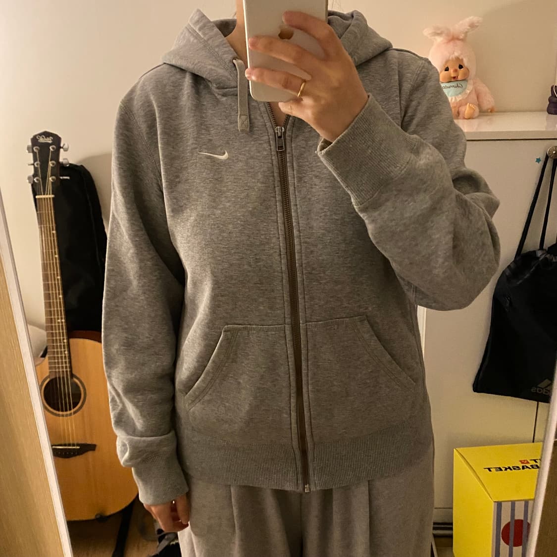 나이키 미니 스우시 로고 후드집업 90 상품이미지1