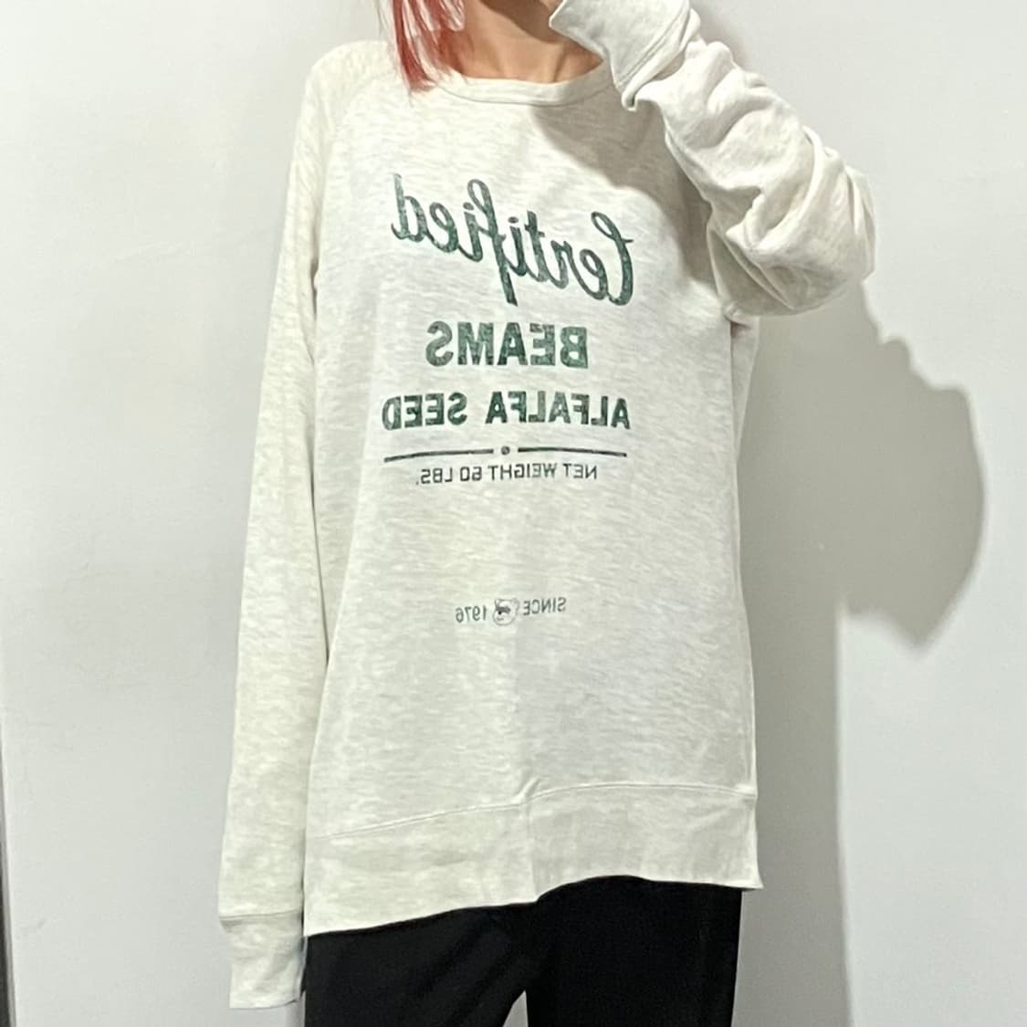 빔즈 프린팅 맨투맨 상품이미지2