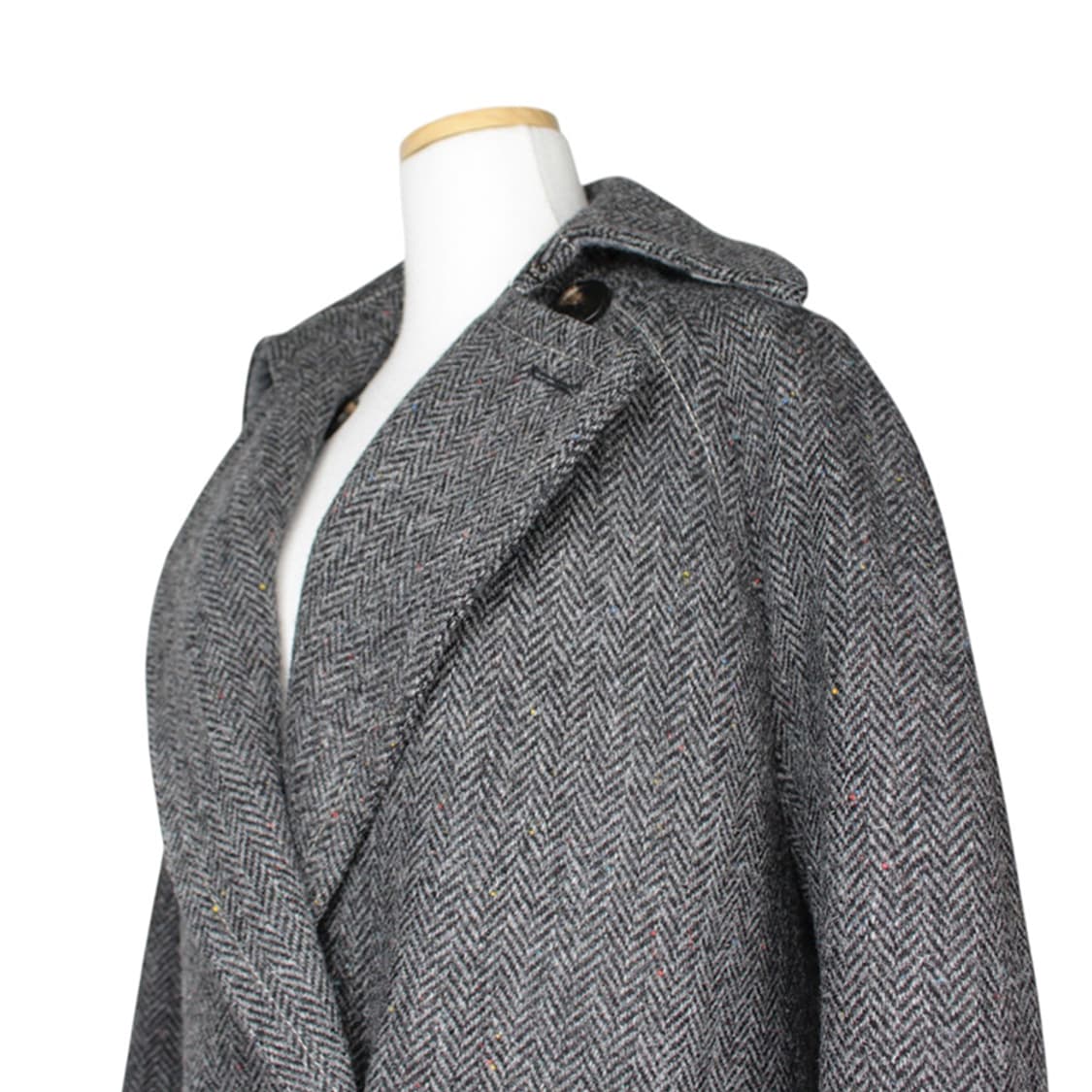 막스마라 스튜디오 멜란지블랙 체크 코트 55, 66 상품이미지4