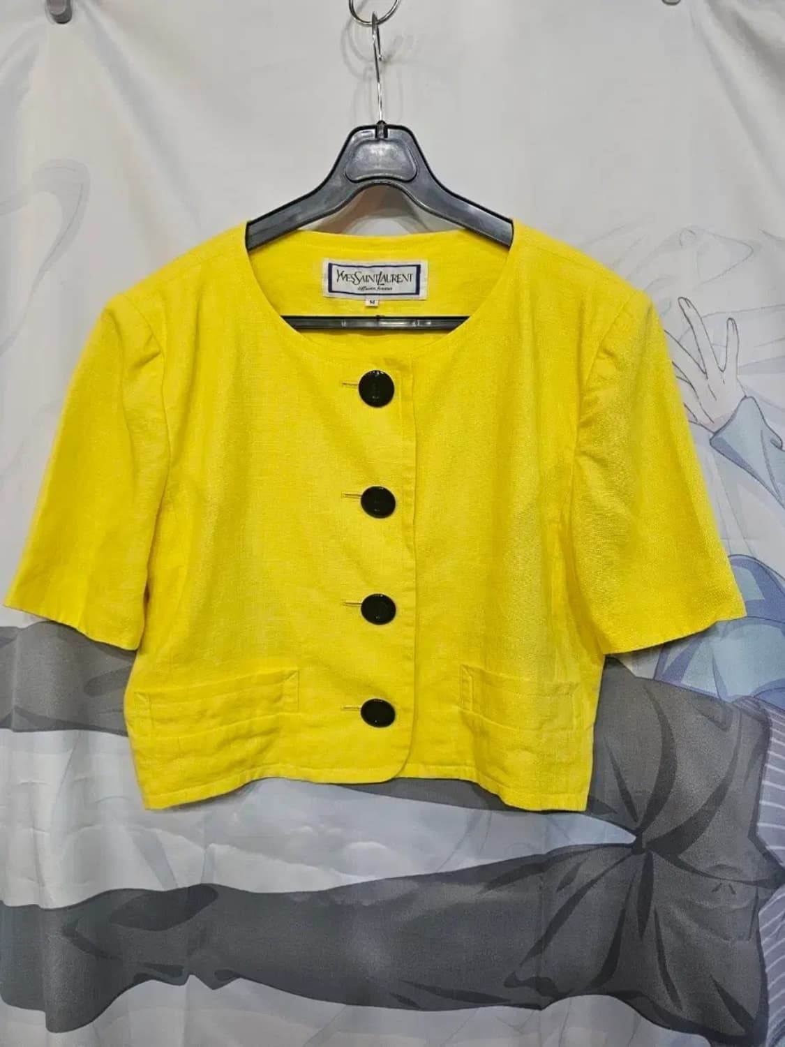 입생로랑  린넨  자켓  상품이미지5