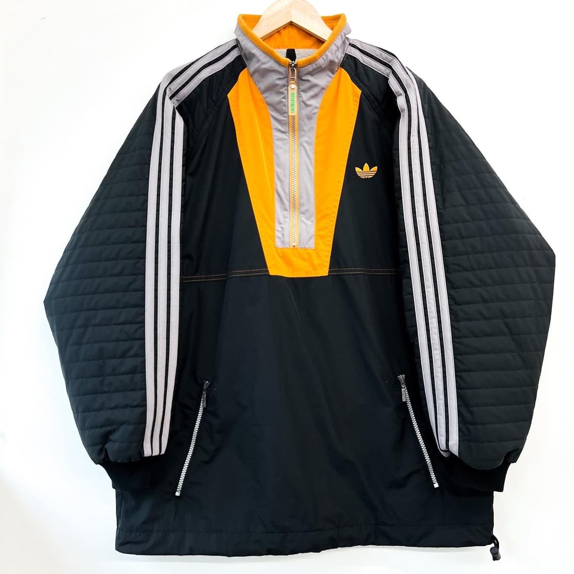 아디다스x데상트 90s 트레포일 올드스쿨풀오버아노락 상품이미지3