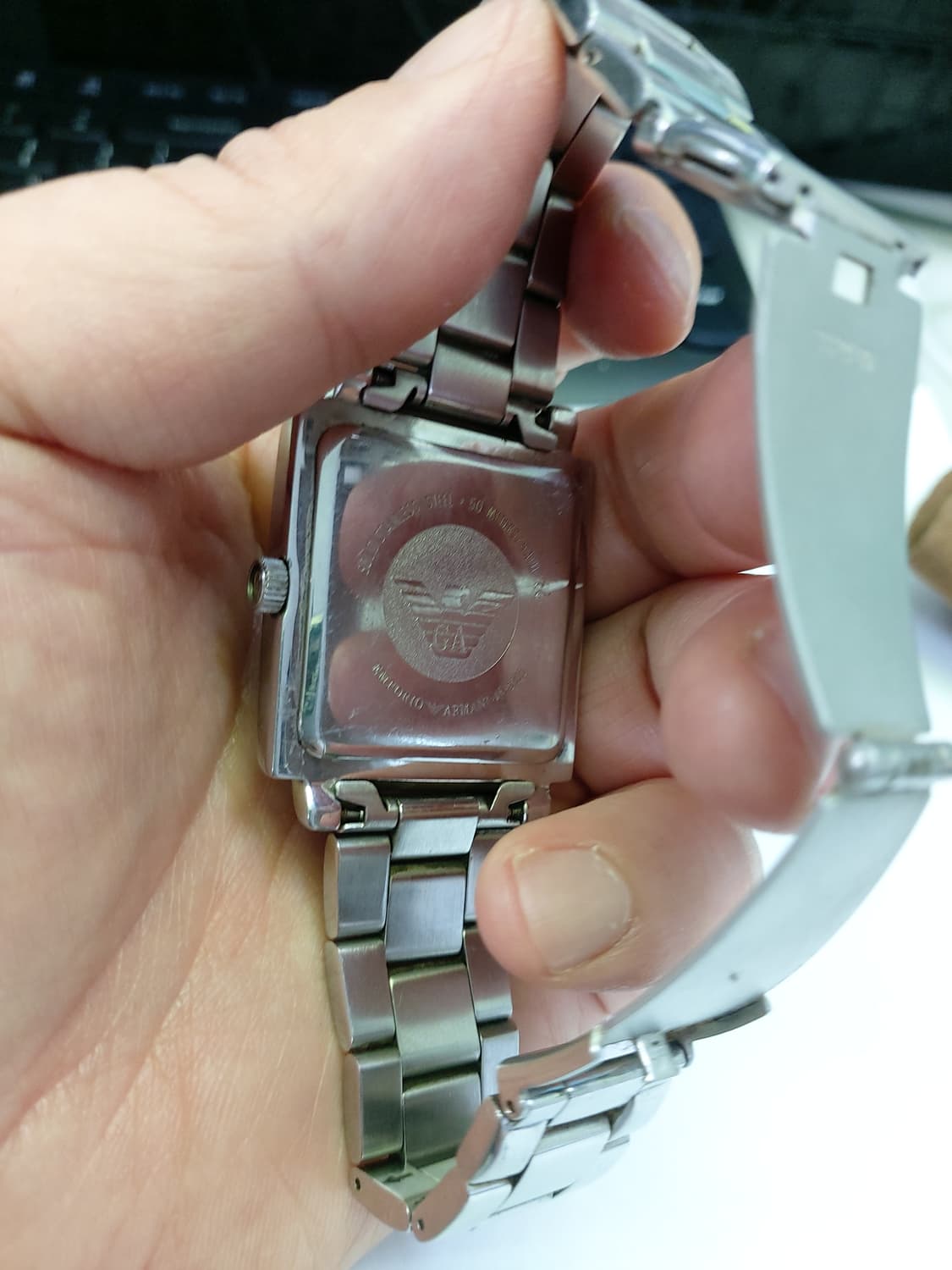 엠포리오 아르마니 남성 메탈 시계 상품이미지3