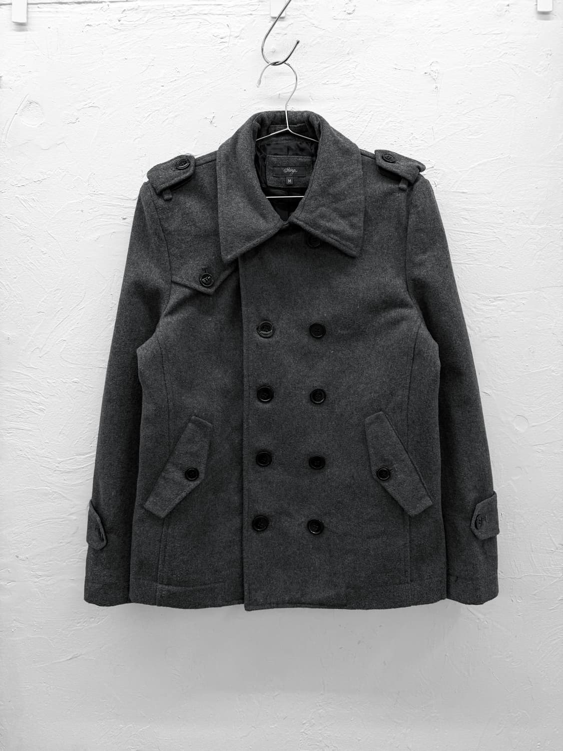 smp 더블 브레스트 울 자켓 상품이미지1