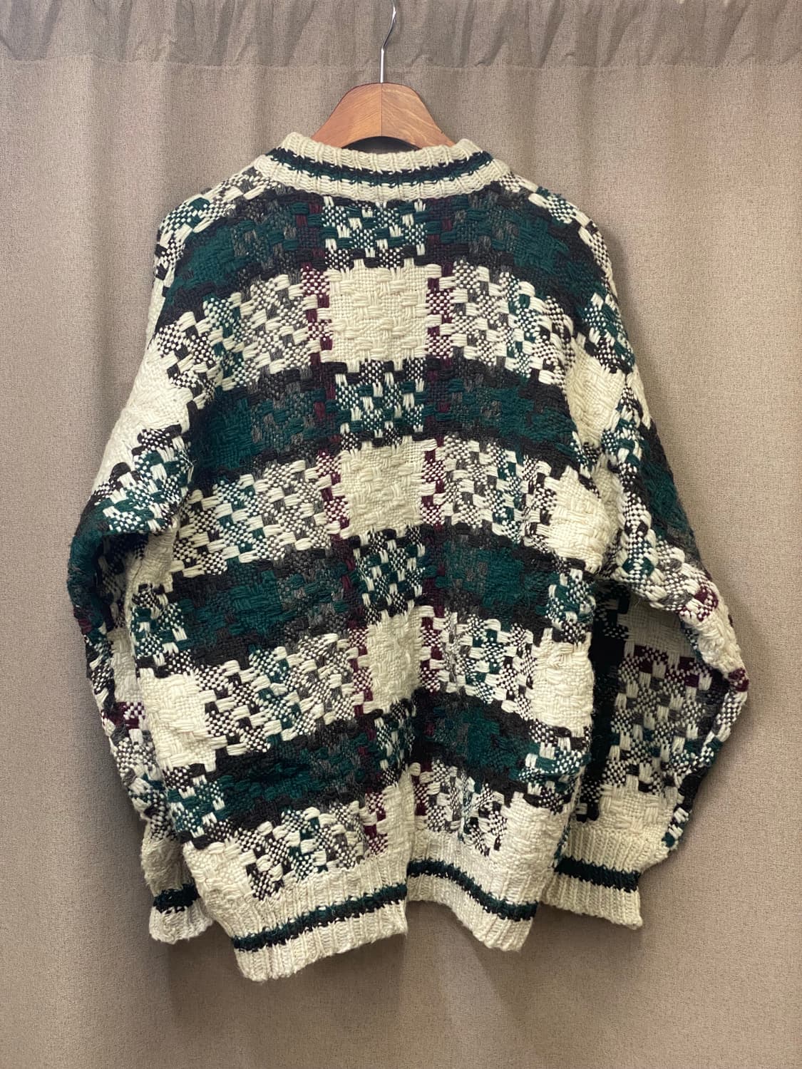 빈티지 헤비 니트 가디건  상품이미지6