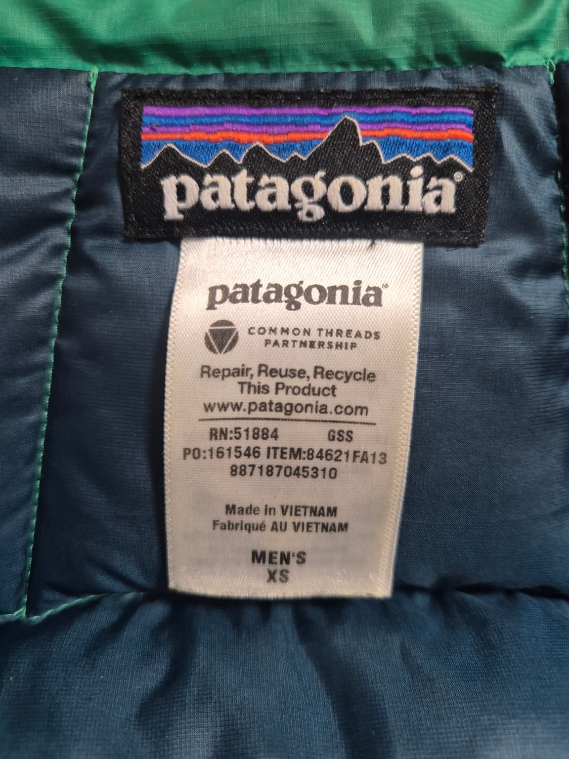 파타고니아 다운스웨터 경량패딩 베스트 상품이미지4