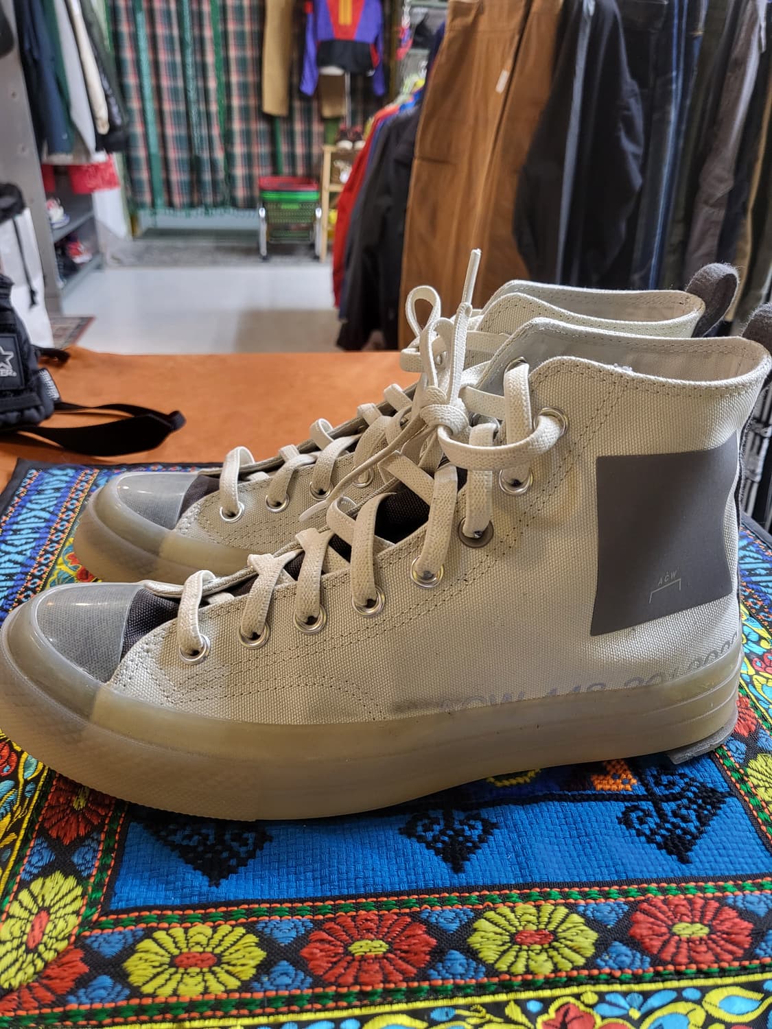 컨버스 ×어콜드월 척70 하이 실버버치 상품이미지2